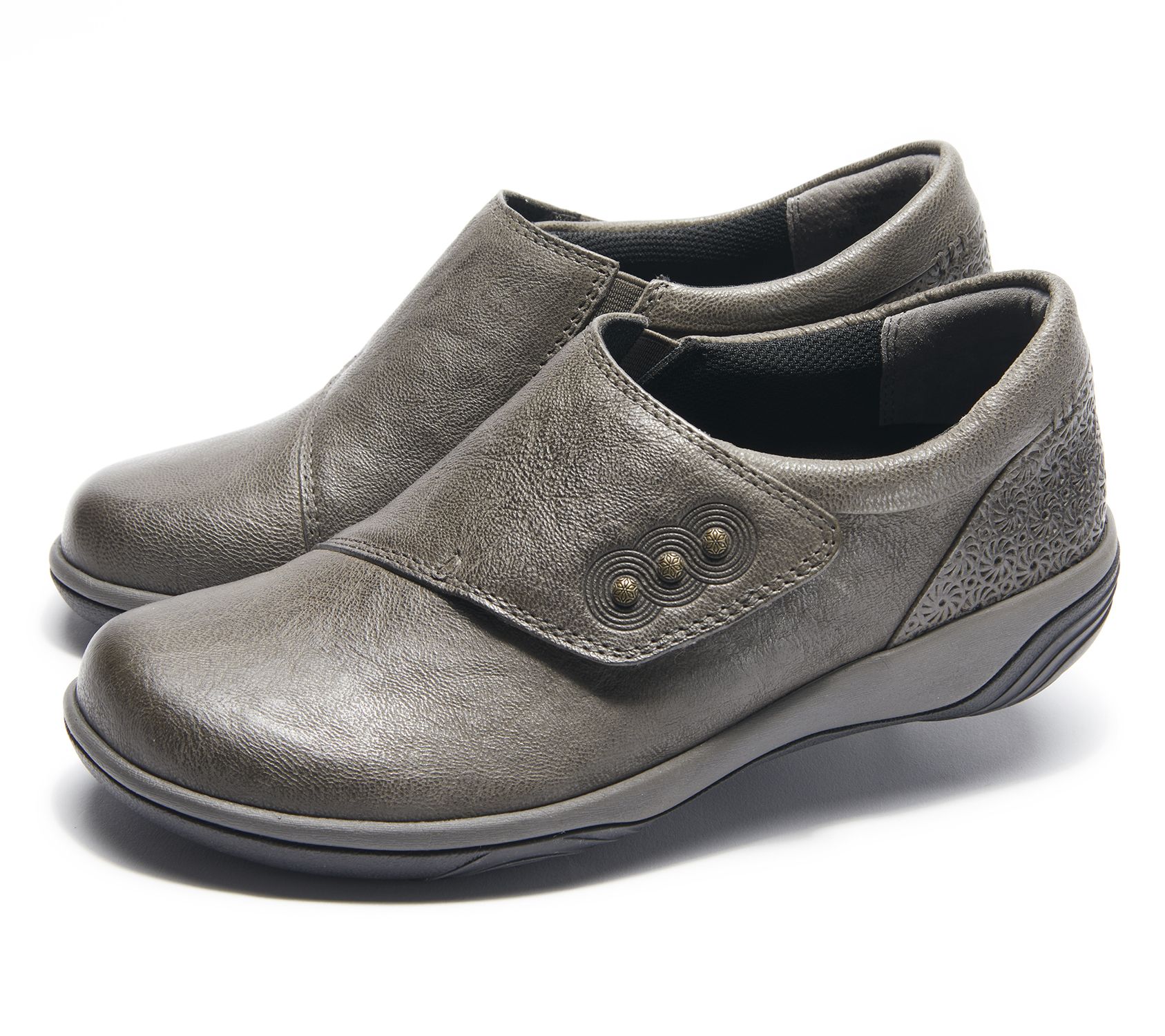 Halsa Anna Hook-and-Loop Leather Shoe