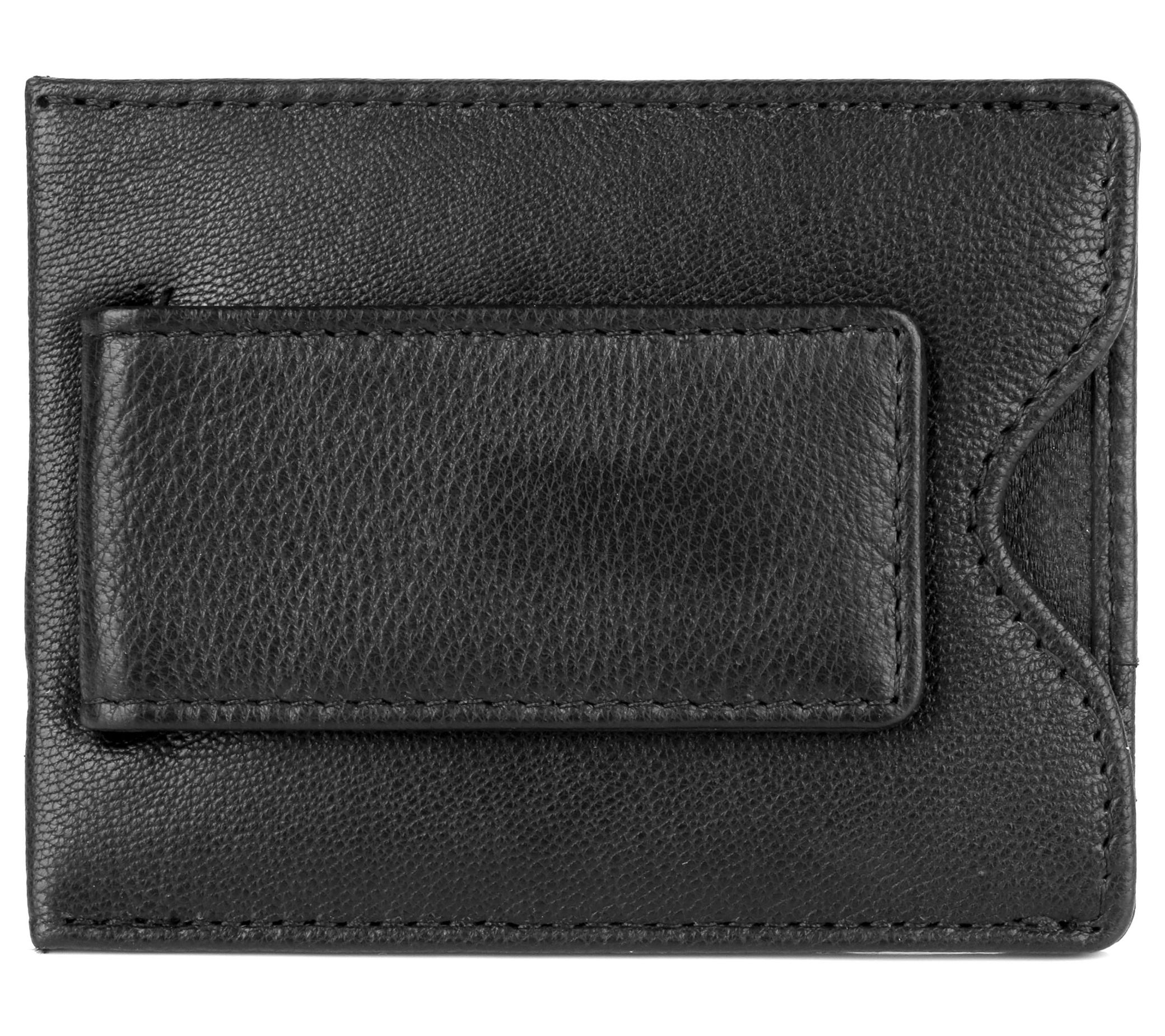 J.BUXTON Emblem Front Pocket Magnetic Money Cli