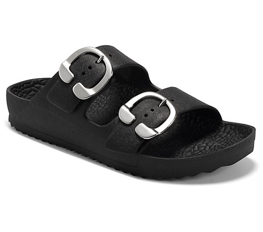 Aerosoles PVC Slide Sandals - Joy