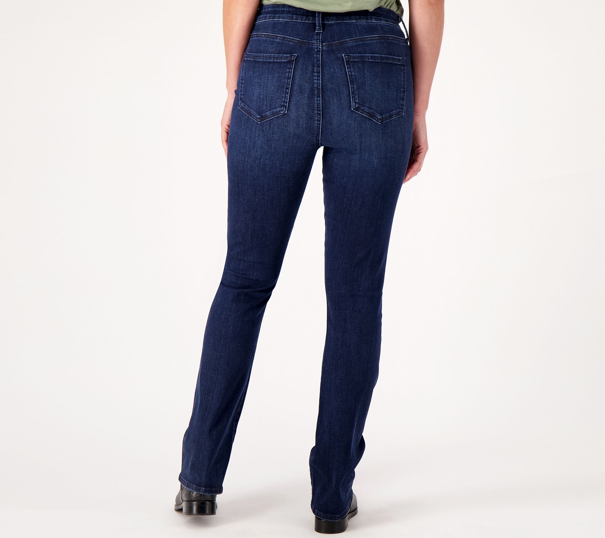 NYDJ Le Silhouette High Rise Slim Bootcut Jeans-Marvelous - QVC.com