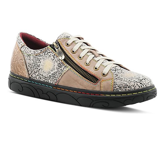 L`Artiste by Spring Step Leather Sneakers - Danli-Cosmic
