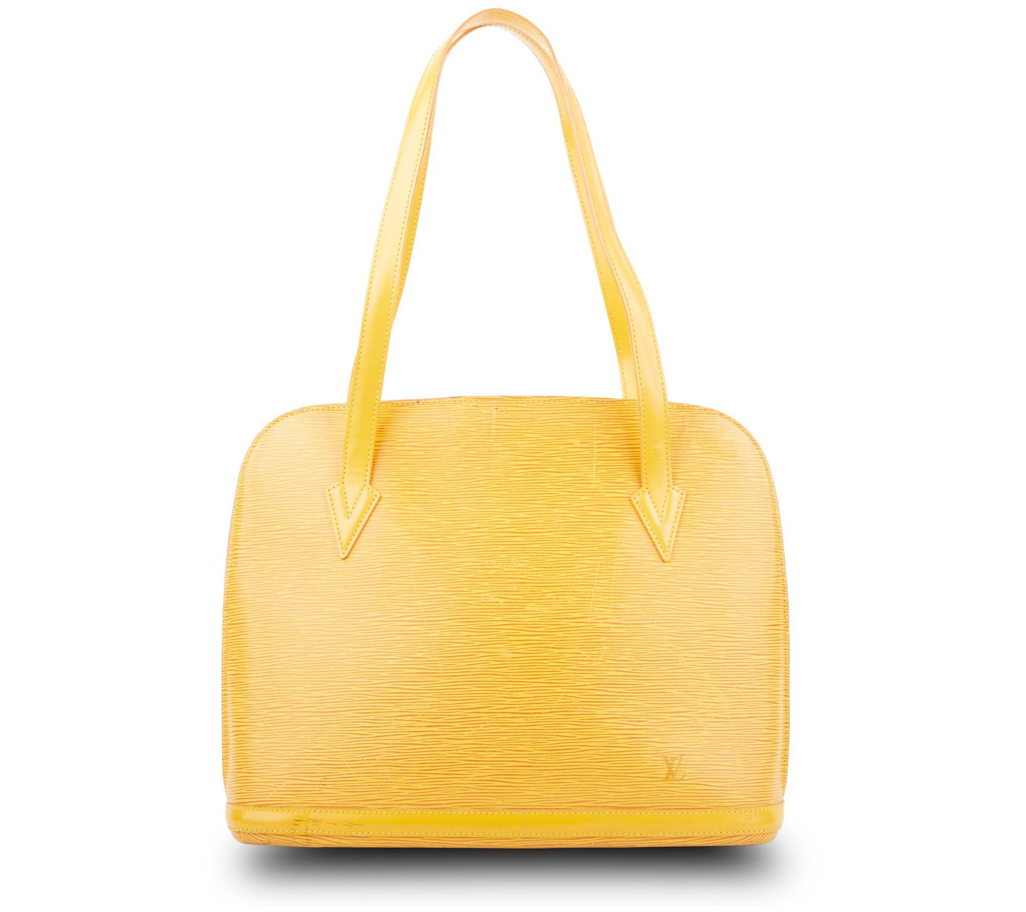 Pre-owned Louis Vuitton Purse In Yellow