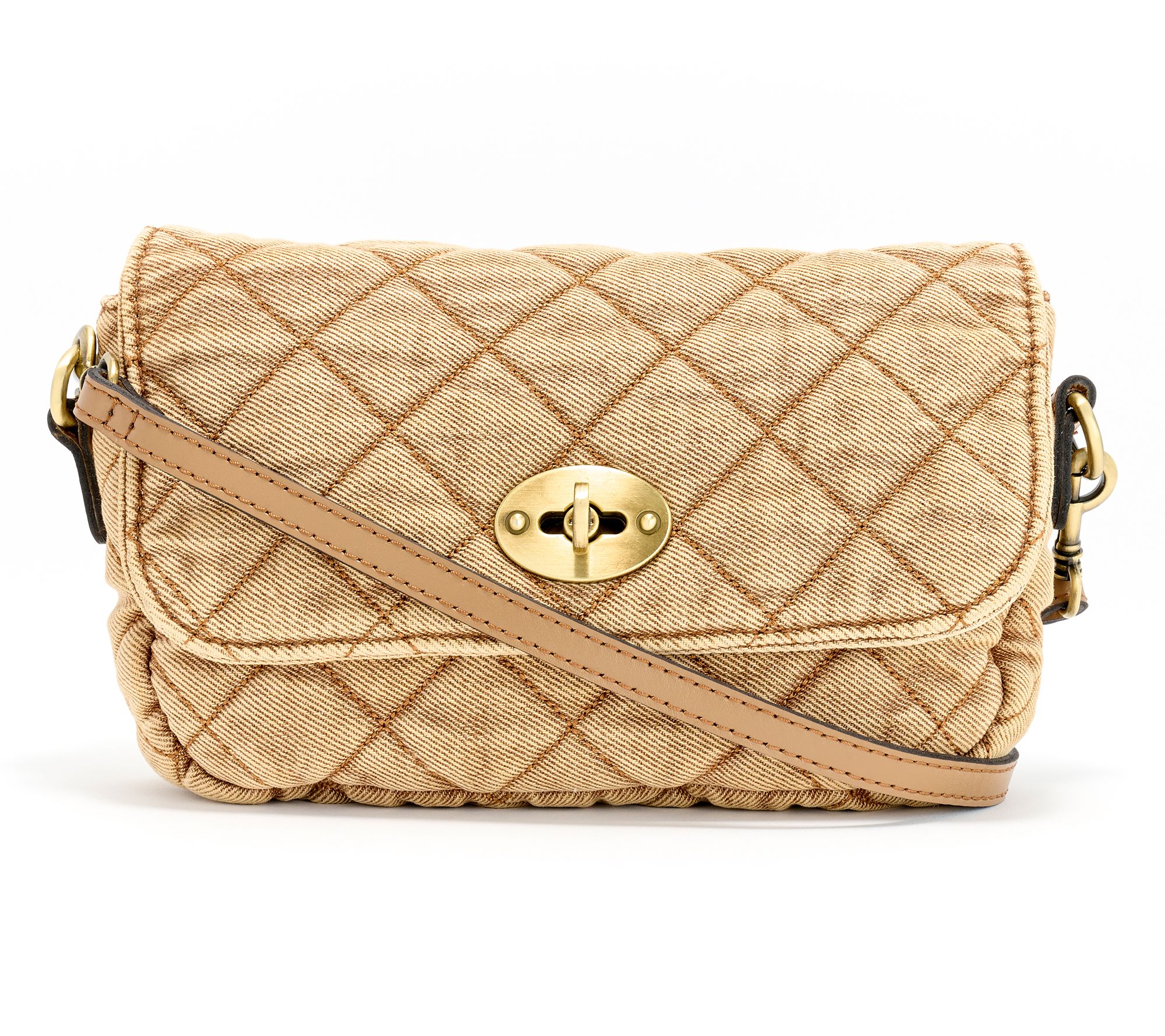 Patricia Nash Quilted Denim Bonny Crossbody