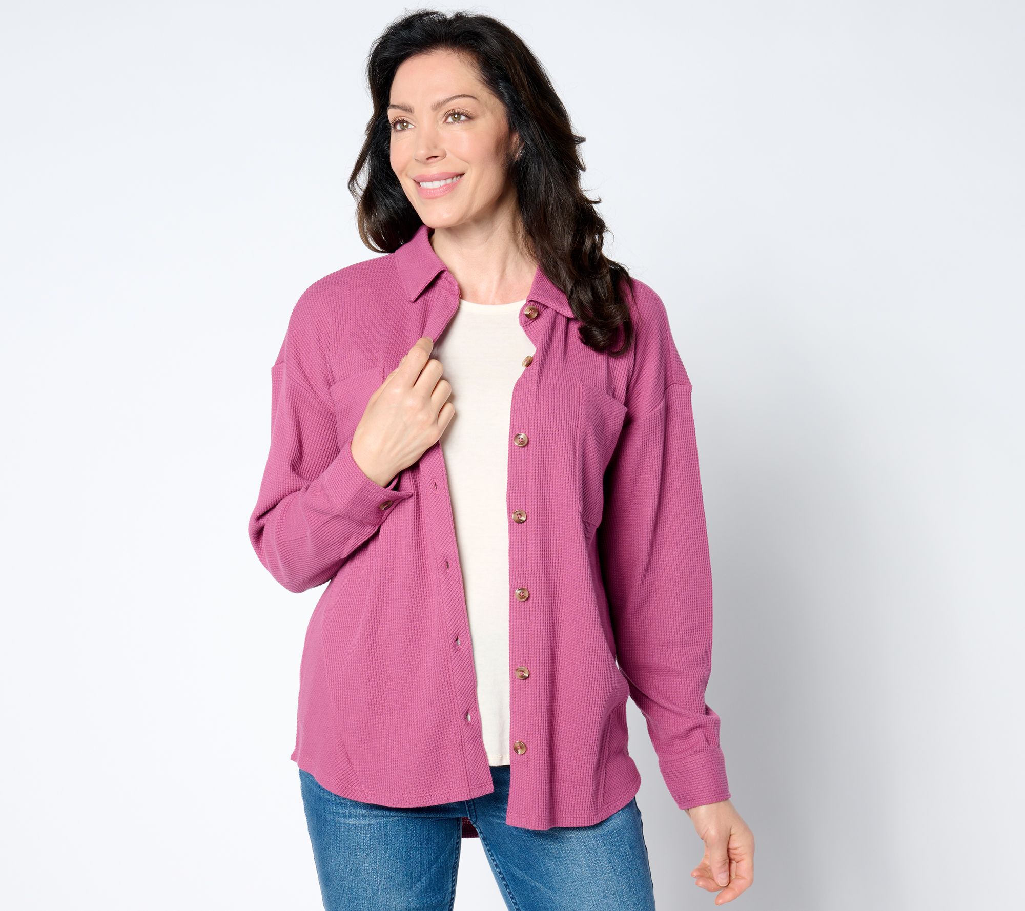 Belle by Kim Gravel Baby Waffle Shacket