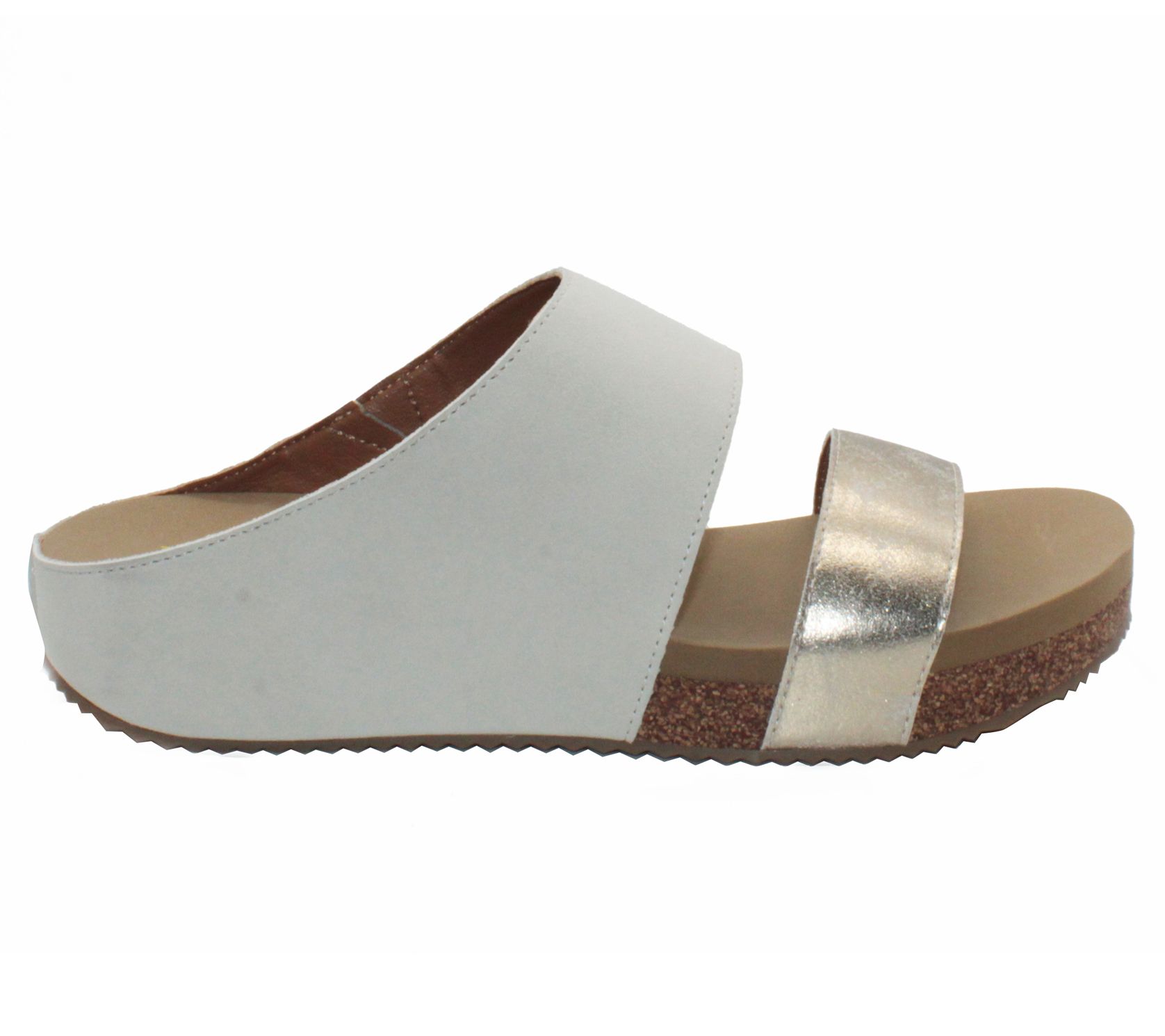Volatile Metallic Slip On Sandal- Camp Fire