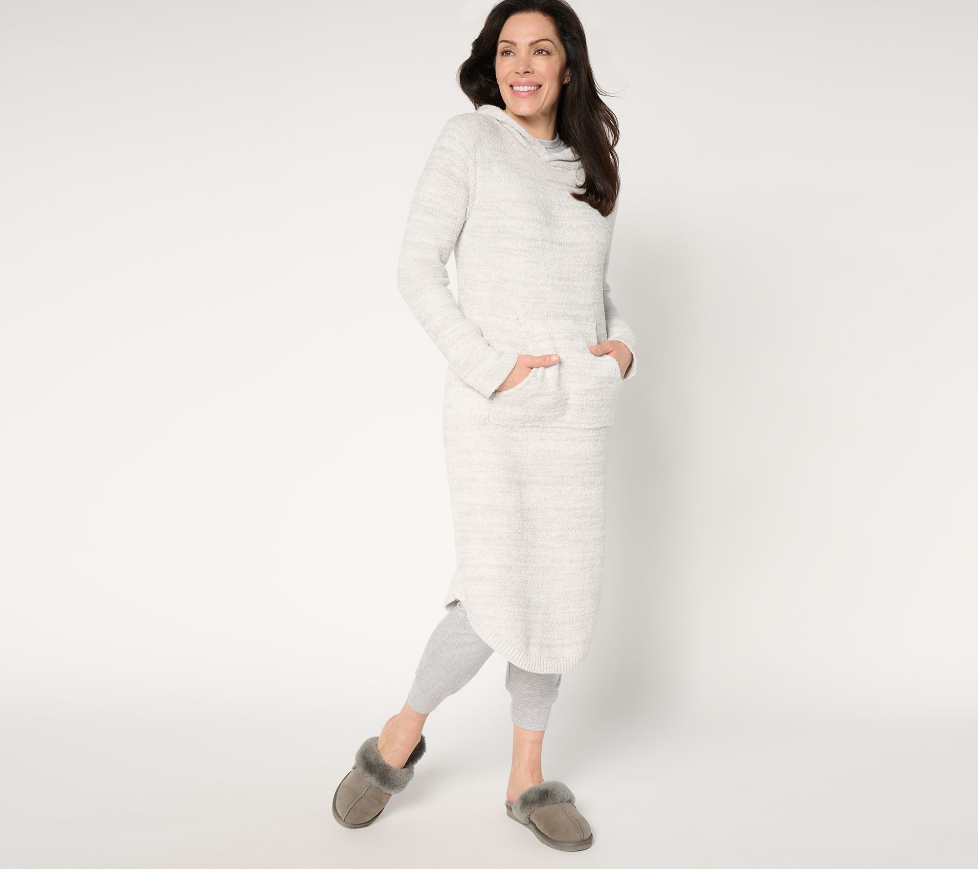 Softies Heather Marshmallow Hooded Lounger