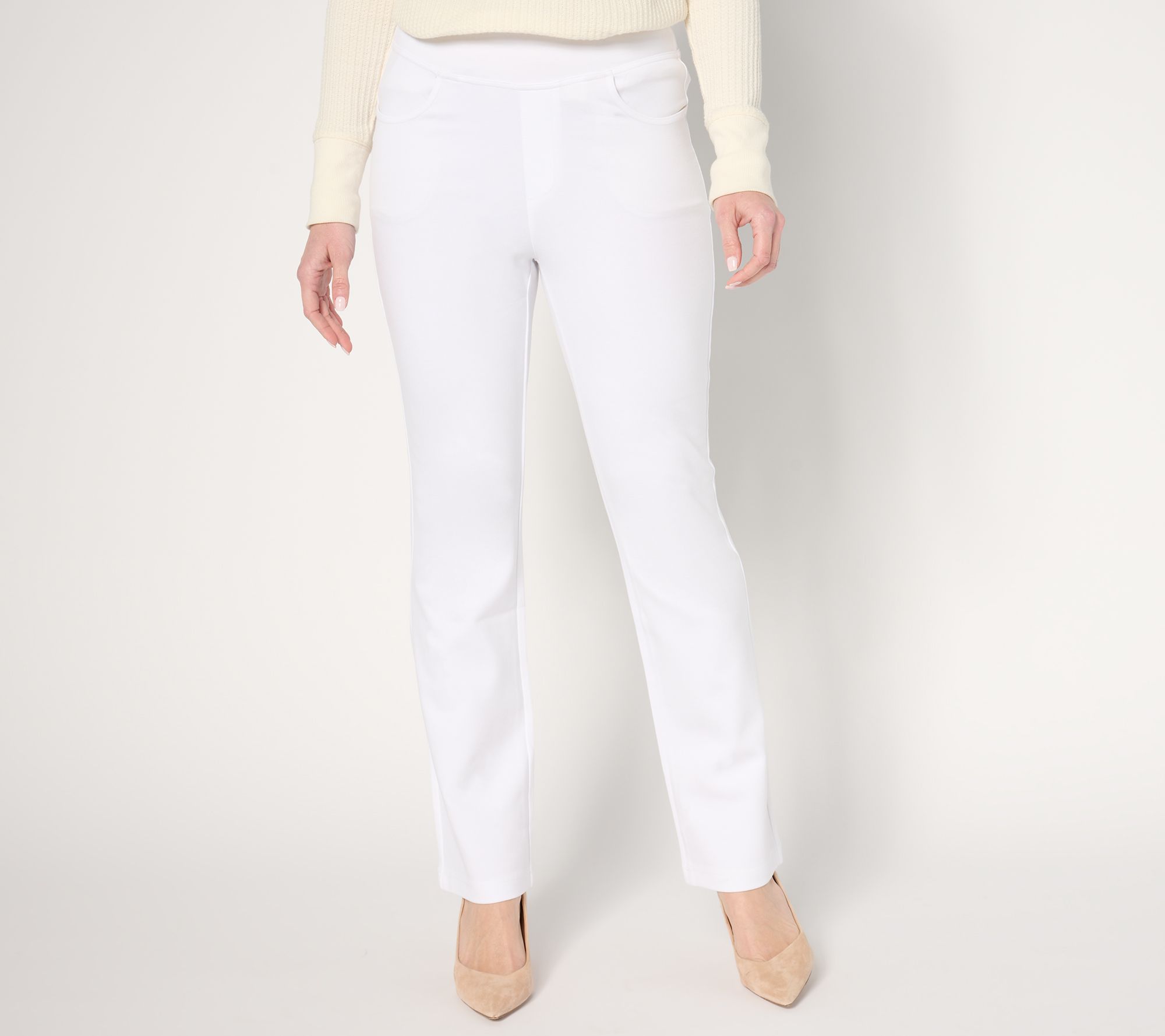 Belle by Kim Gravel Tall Ponte Baby Boot Cut Pant