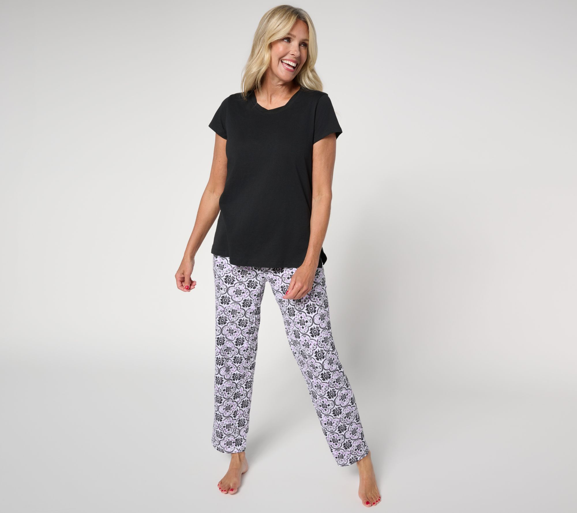 Carole Hochman 100% Cotton Lounge Set