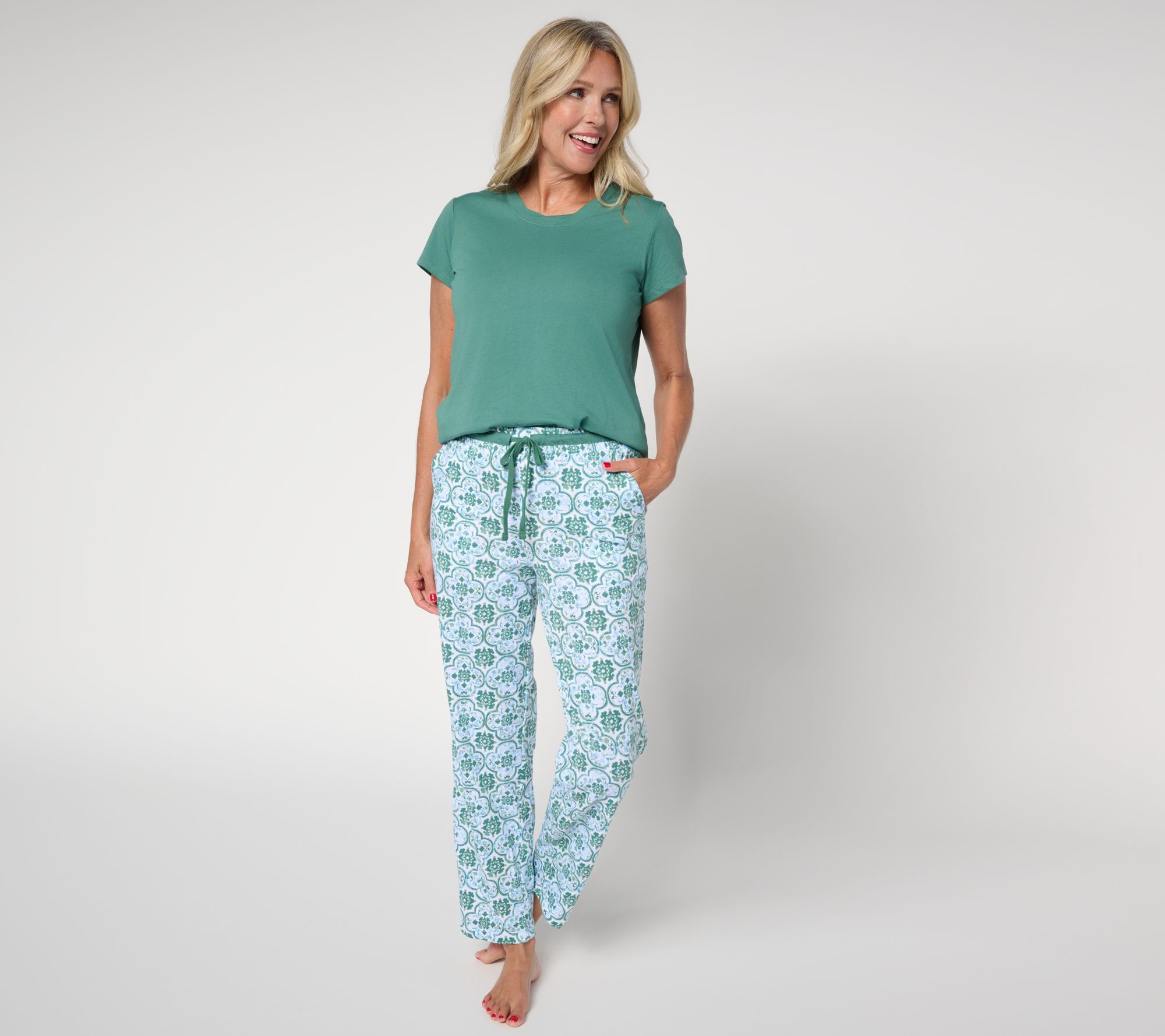 Carole Hochman 100% Cotton Lounge Set