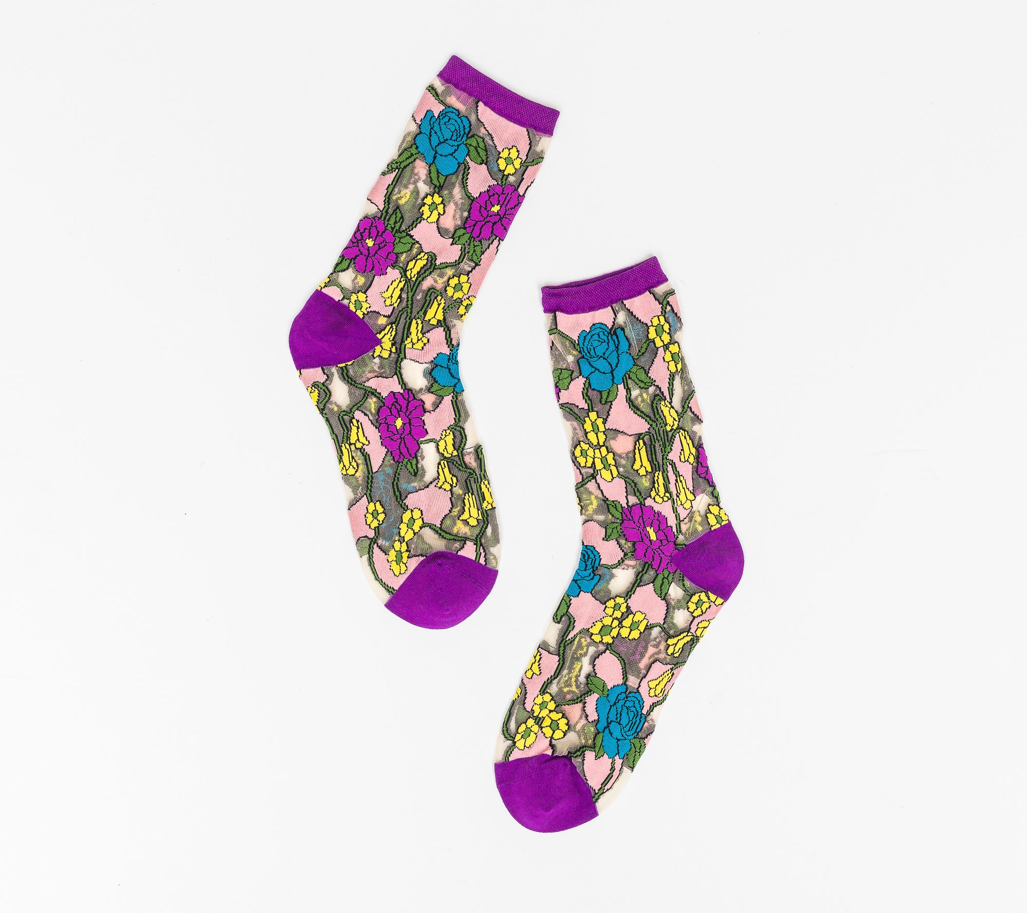 Sock Candy Sheer Crew Socks
