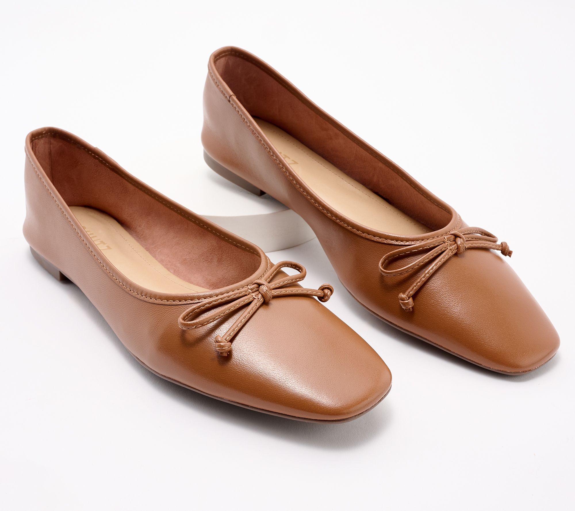 "As Is" Schutz Leather Ballet Flats- Arissa