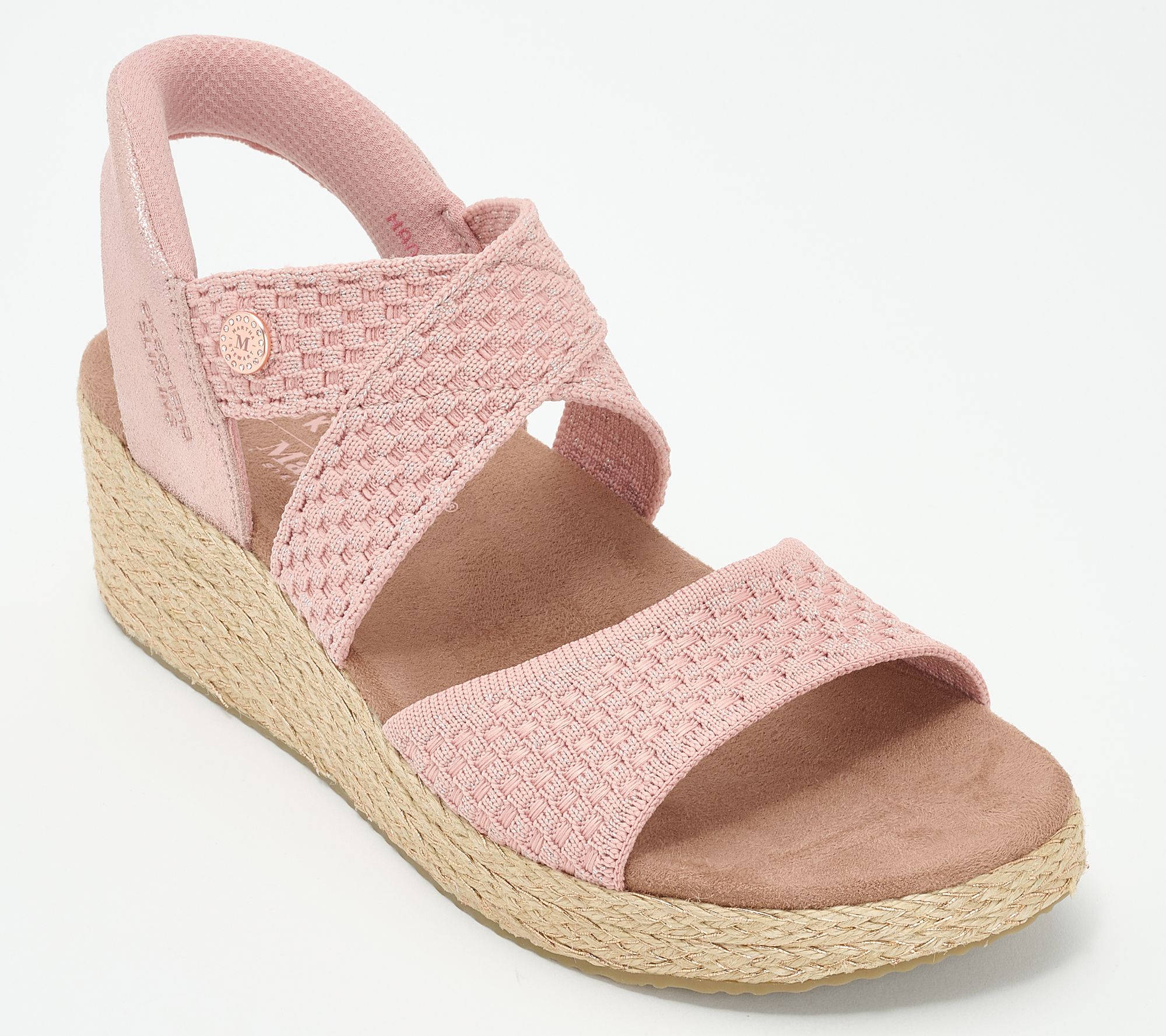 Skechers x Martha Stewart Slip-ins Cali Beverlee Lux Knit Wedges