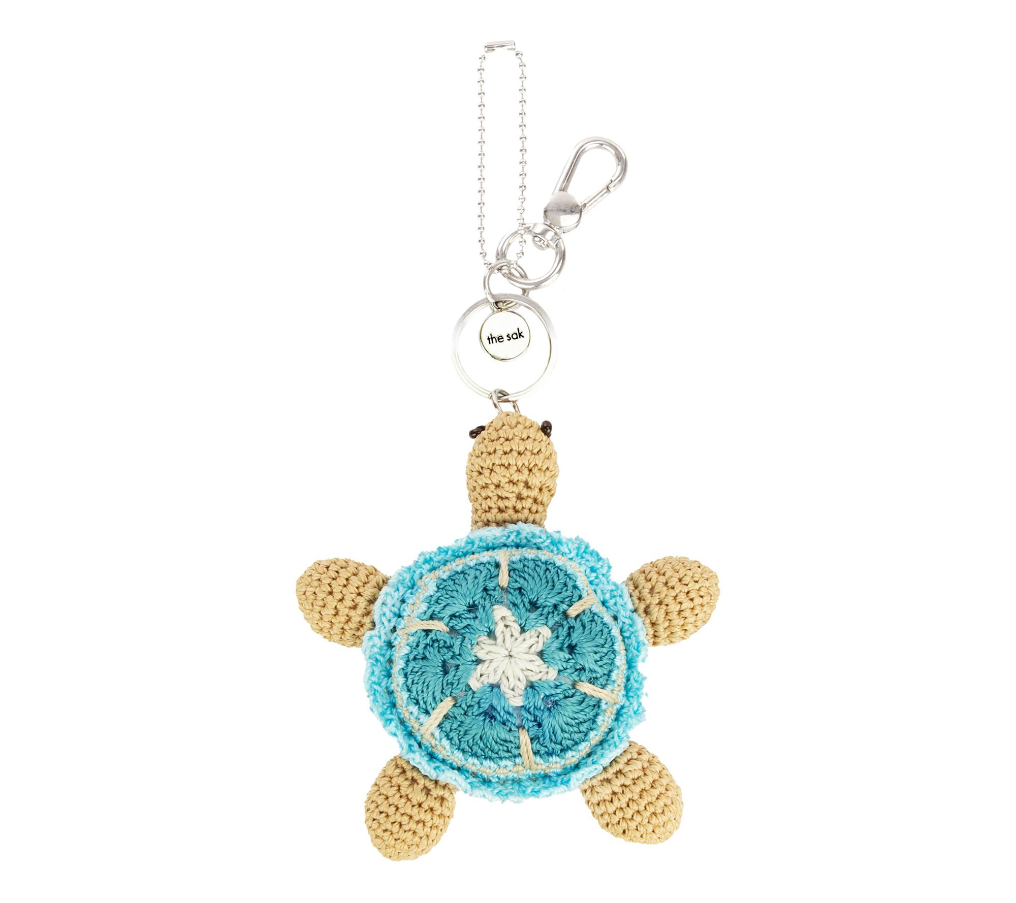 The Sak Crochet Small Ocean Ad ventures Dangle Bag Charm