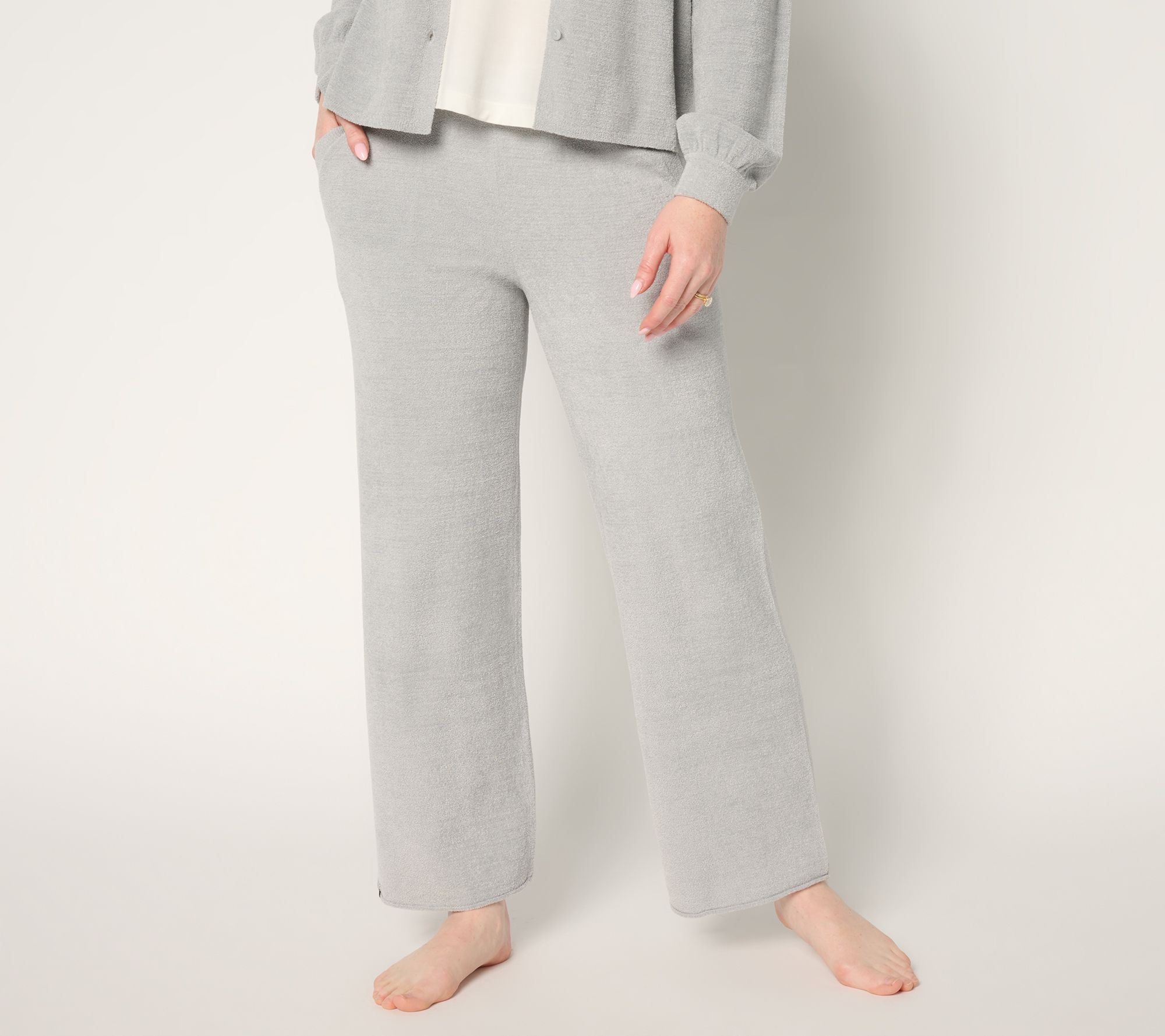 "As Is" Barefoot Dreams Reg CozyChic Ultra Lite Ankle Pant
