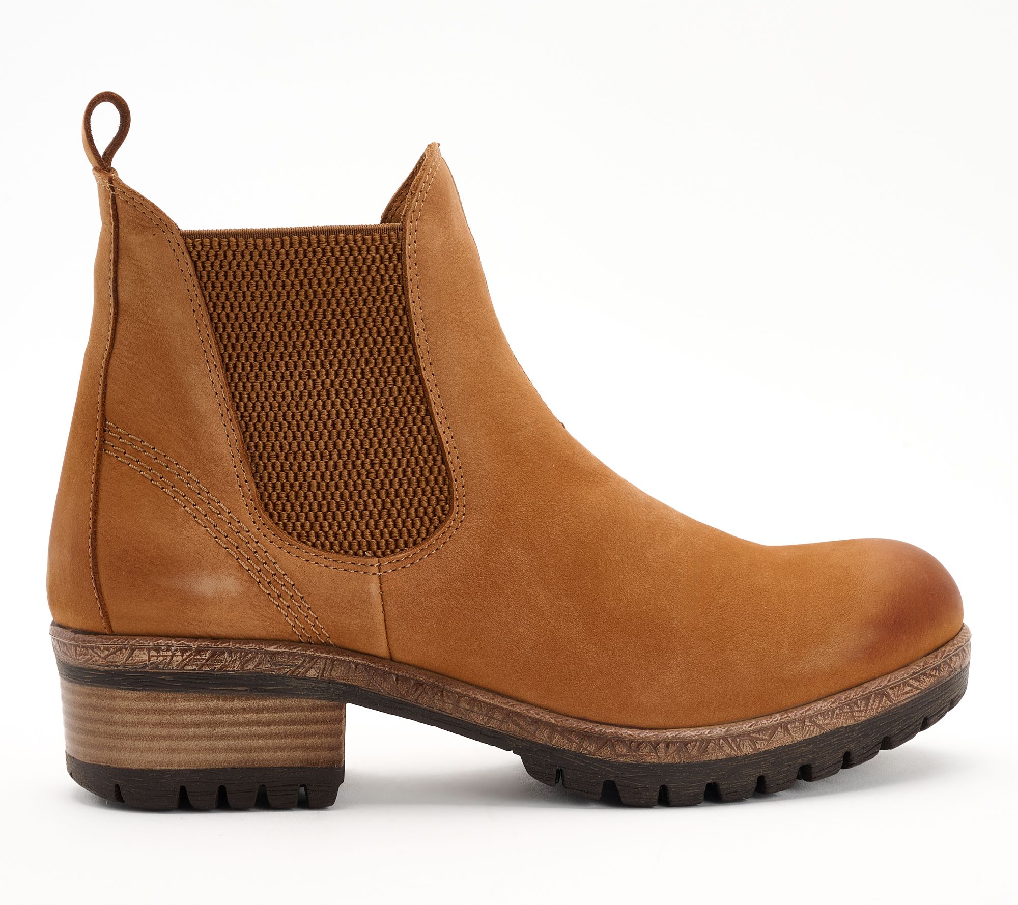 Miz Mooz Leather Heeled Ankle Boots - Danie - QVC.com