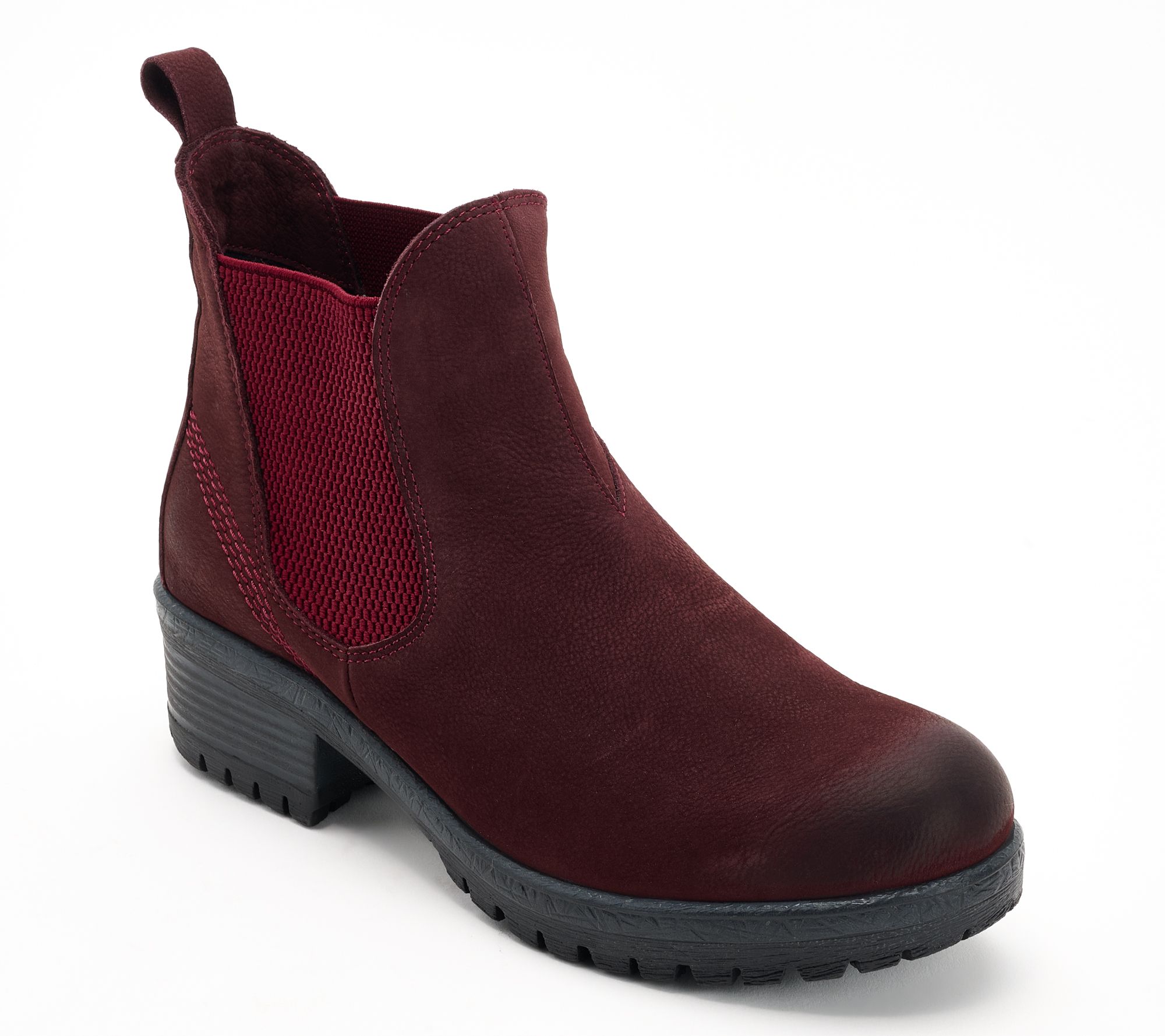 Miz Mooz Leather Heeled Ankle Boots - Danie