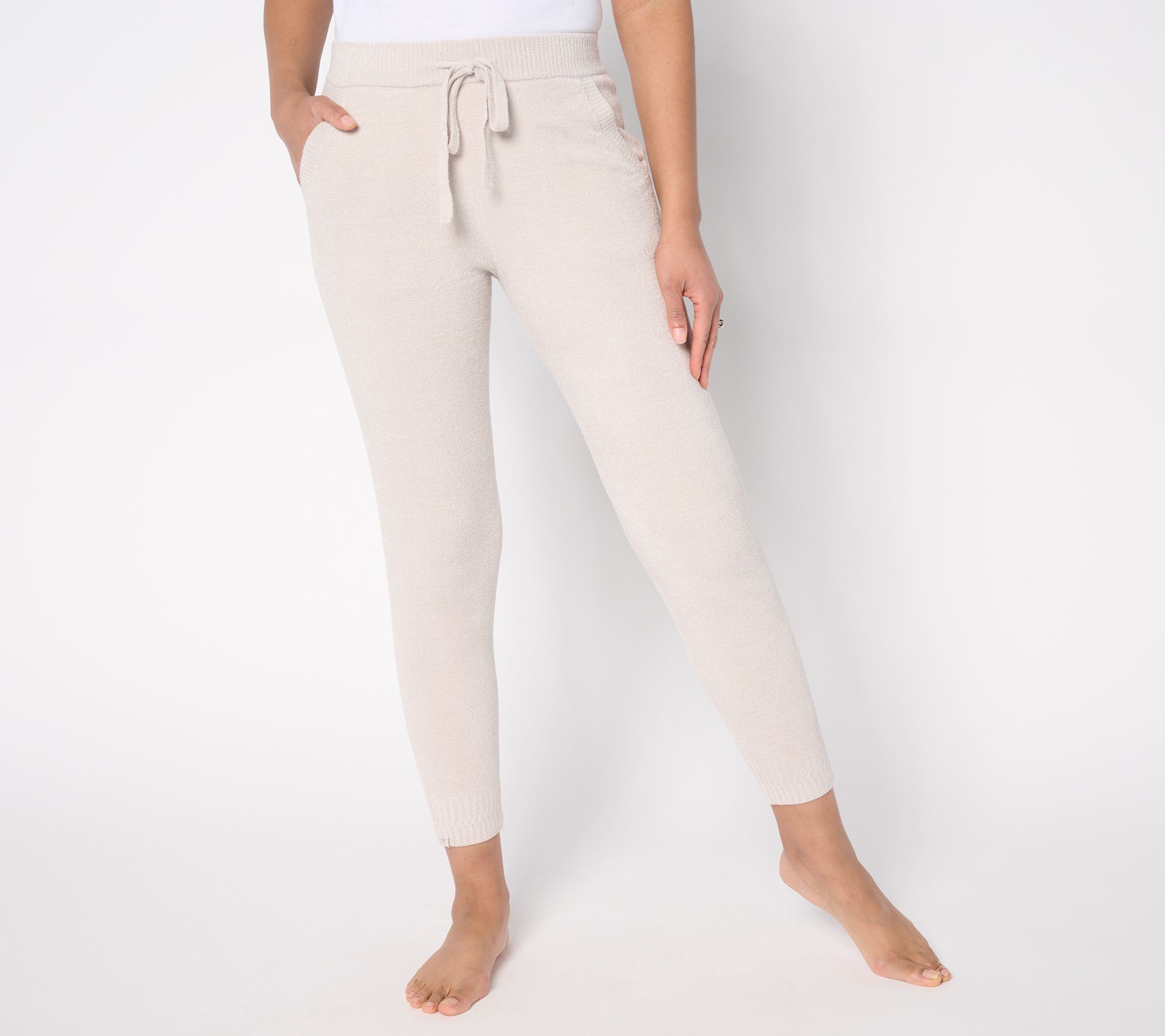 "As Is" Barefoot Dreams Reg. Cozychic Ultra Lite Stitch Jogger