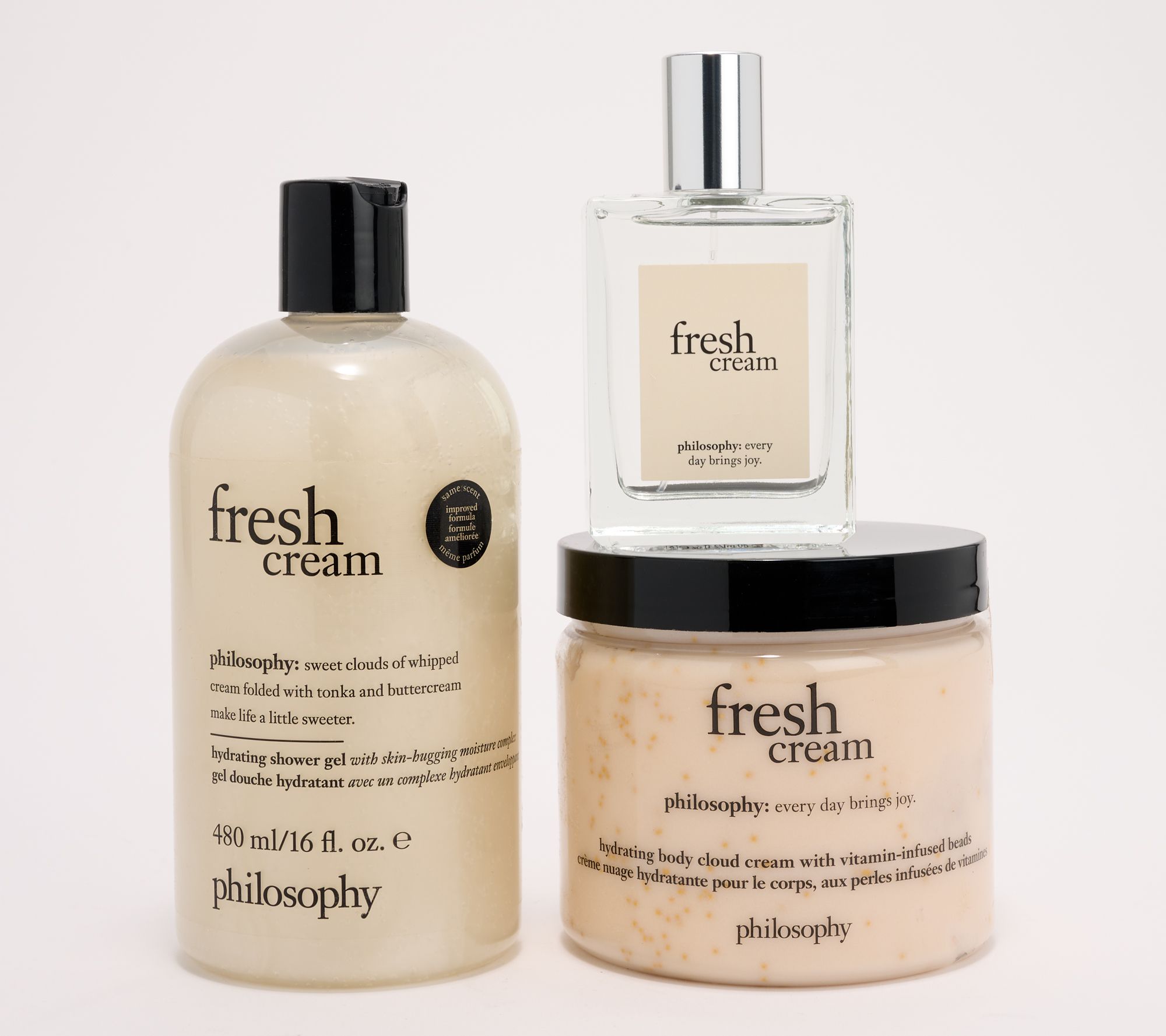 philosophy wrapped in cashmere body layering trio