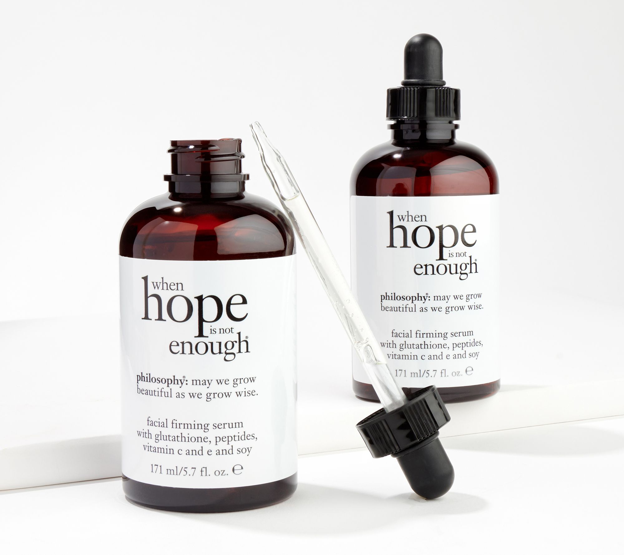 philosophy MEGA size 5.7oz when hope is not enough serum duo