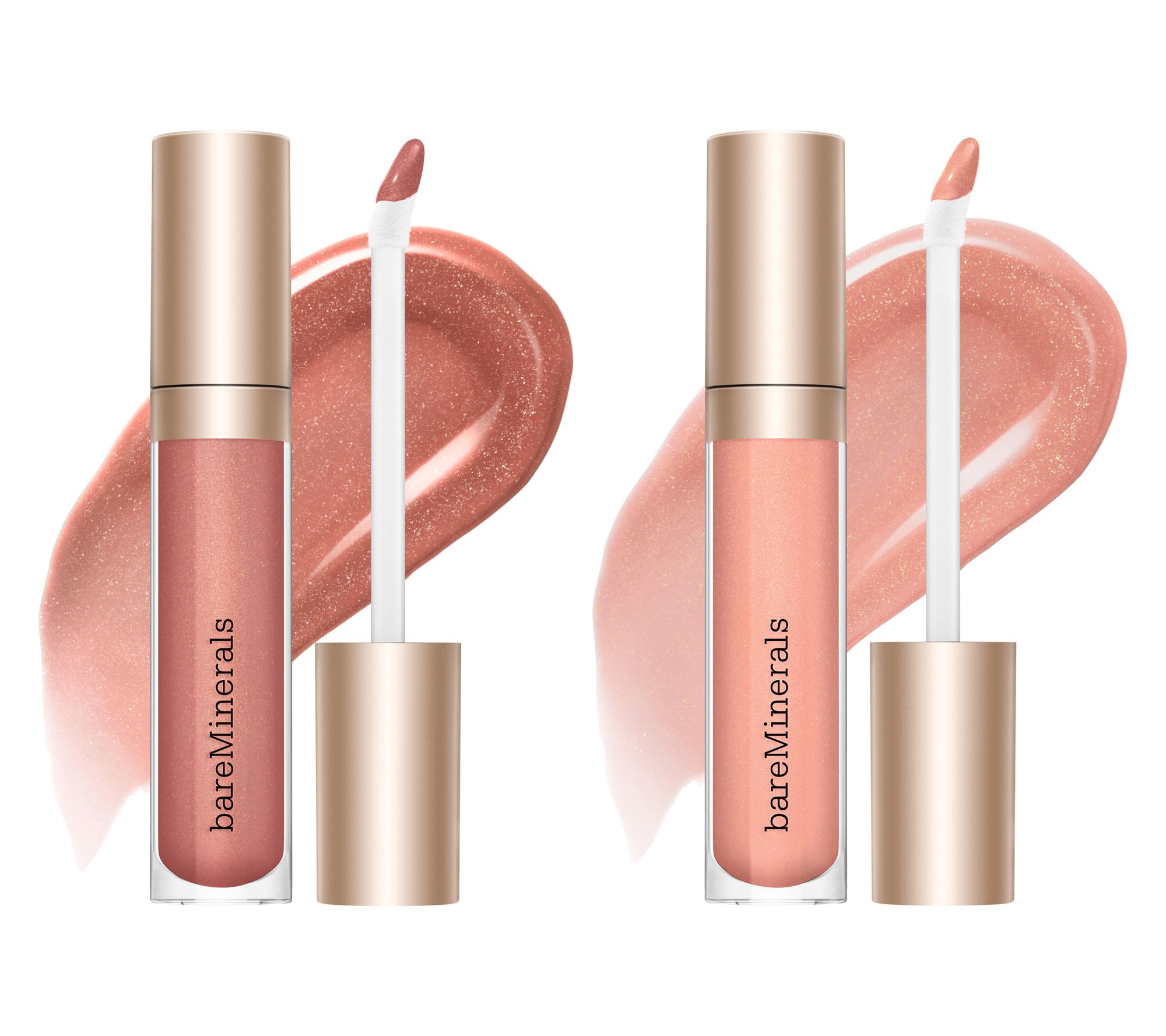 bareMinerals Gleam On Full Size Lip Gloss-Balm Duo