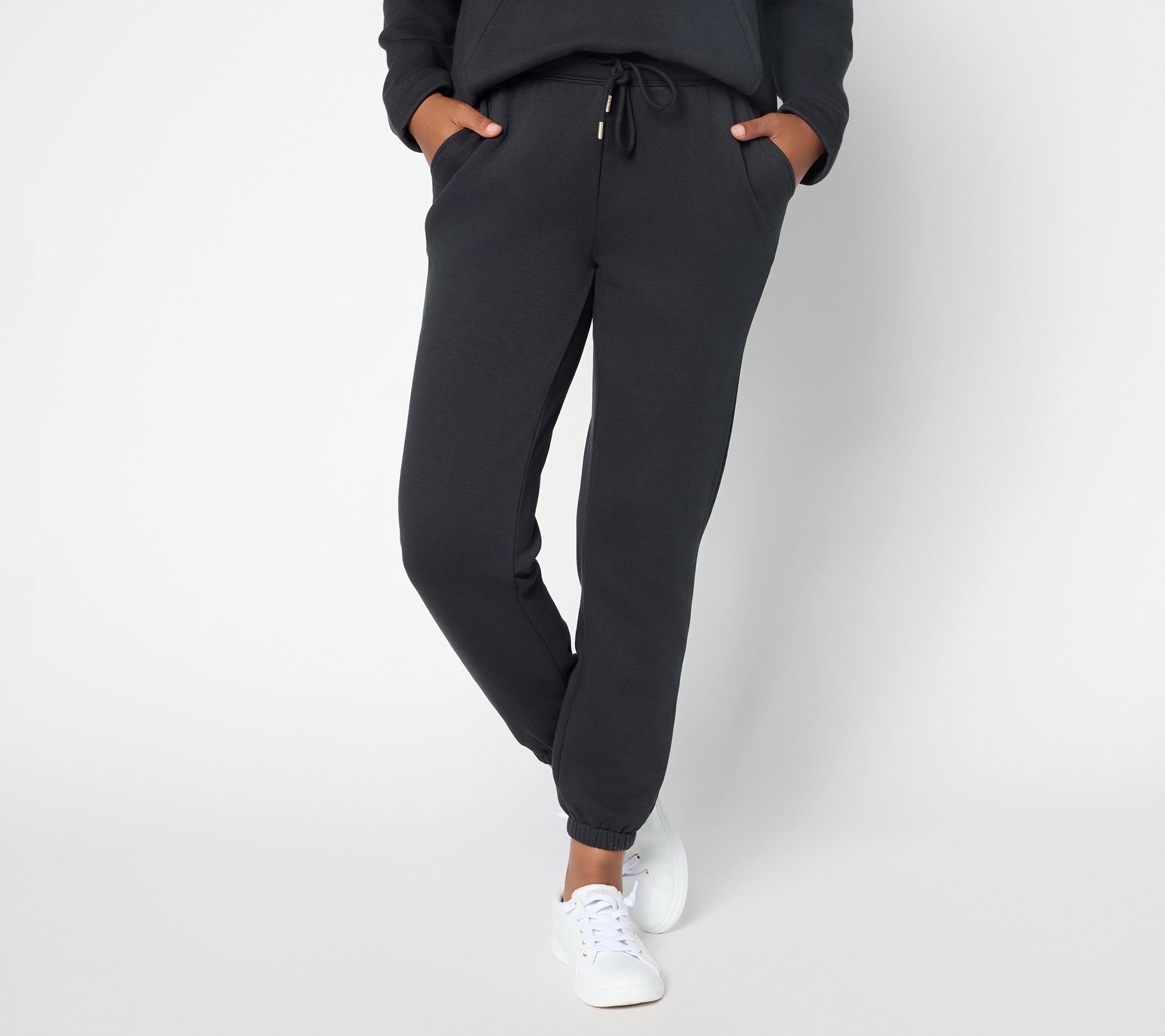 Martha Stewart Signature Petite Bedford Fleece Ankle Pants