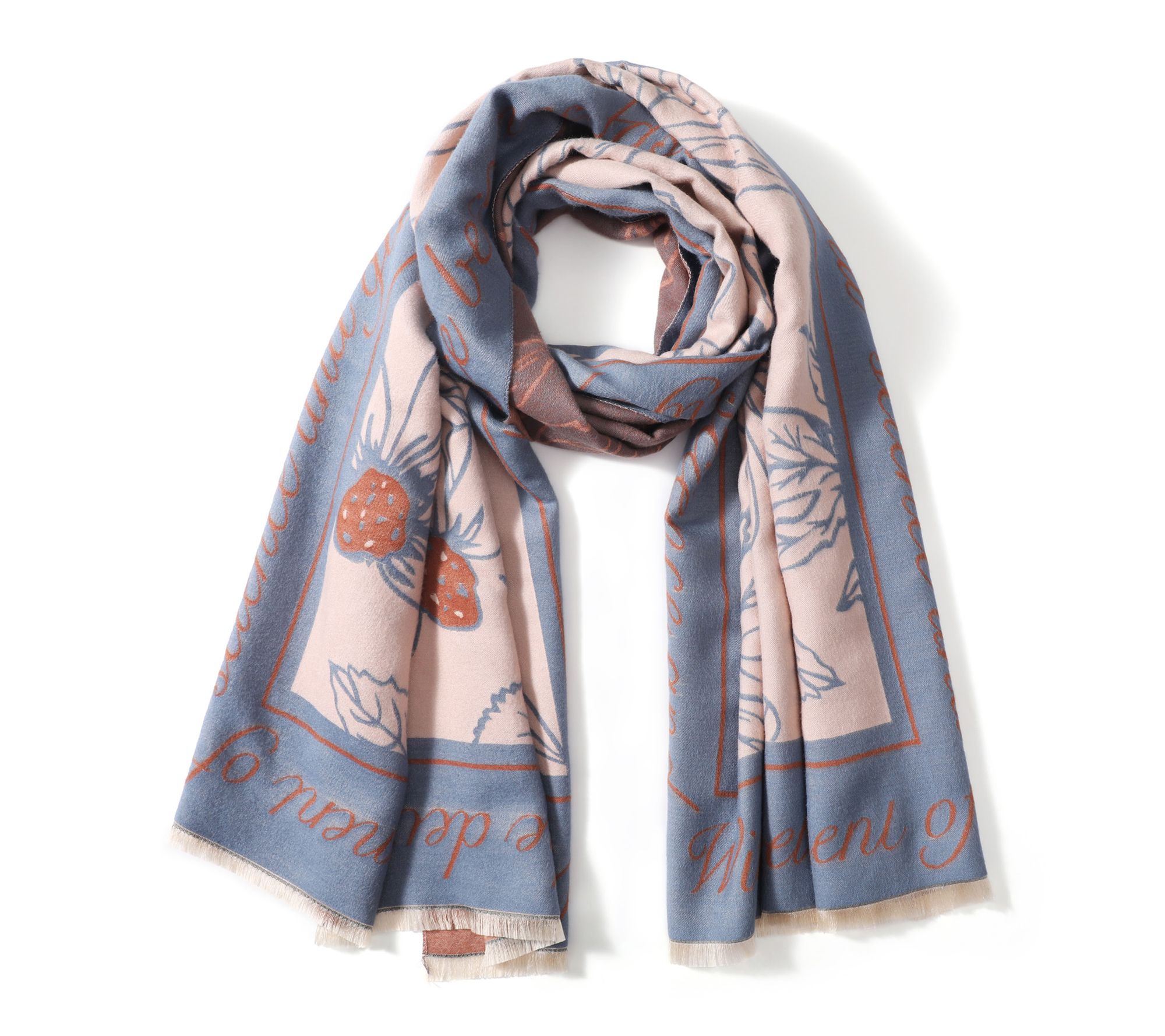 Youzey The Ella 25" x 76" Patterned Scarf