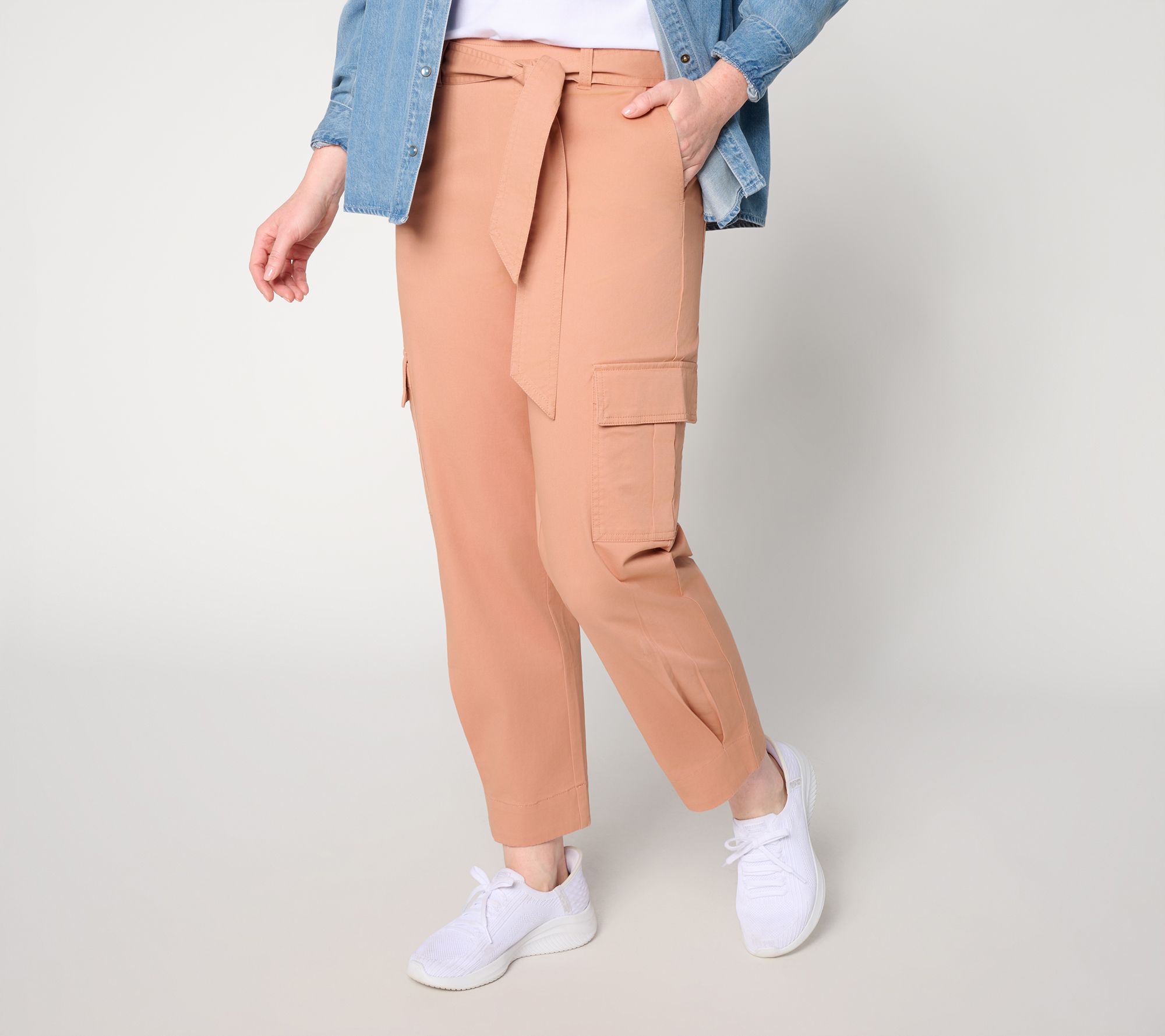 Martha Stewart Signature Petite Utility Pocket Ankle Pants