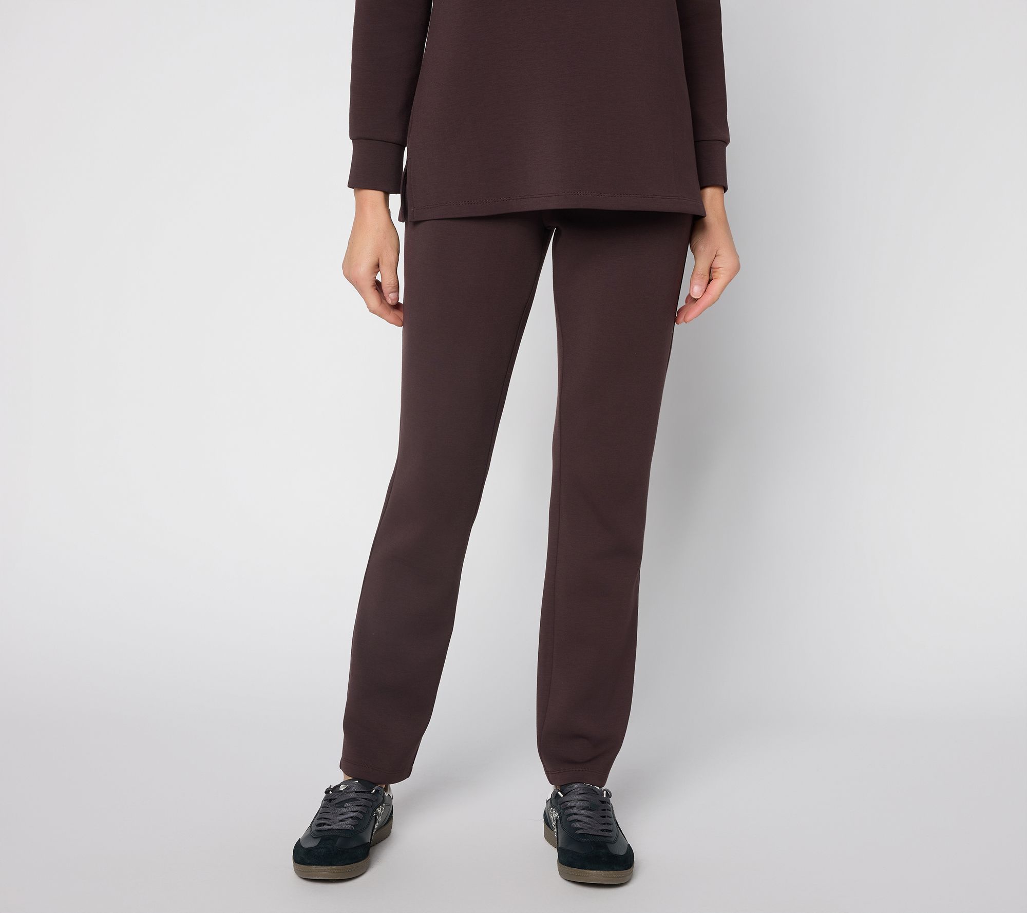 "As Is" Belle by Kim Gravel Tall ScubaLuxe Straight Leg Pants