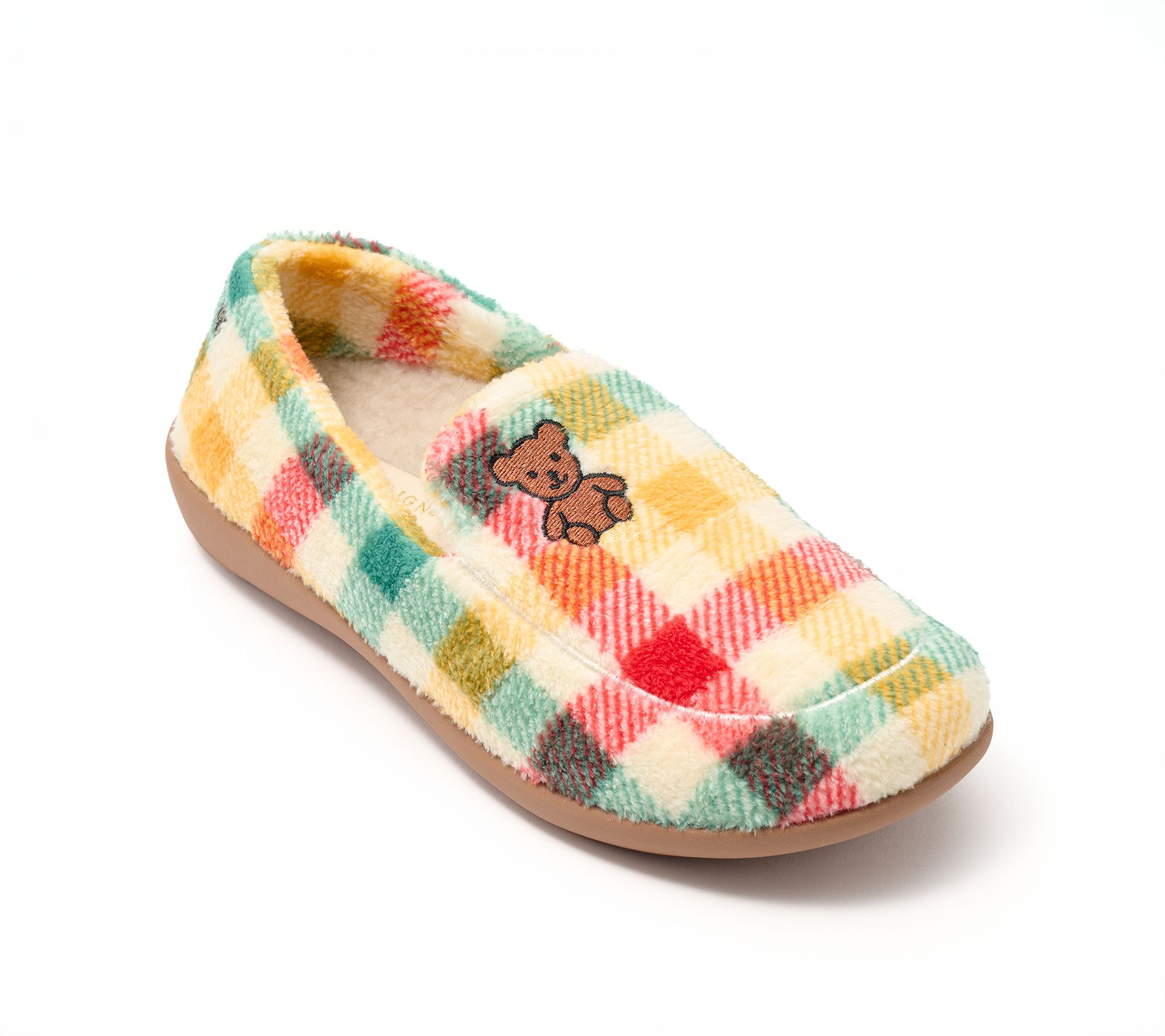 Revitalign Orthotic Washable Teddy Slippers - Wonderland