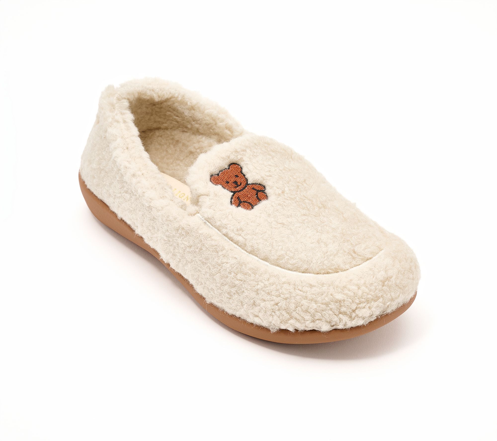 Revitalign Orthotic Washable Teddy Slippers - Wonderland