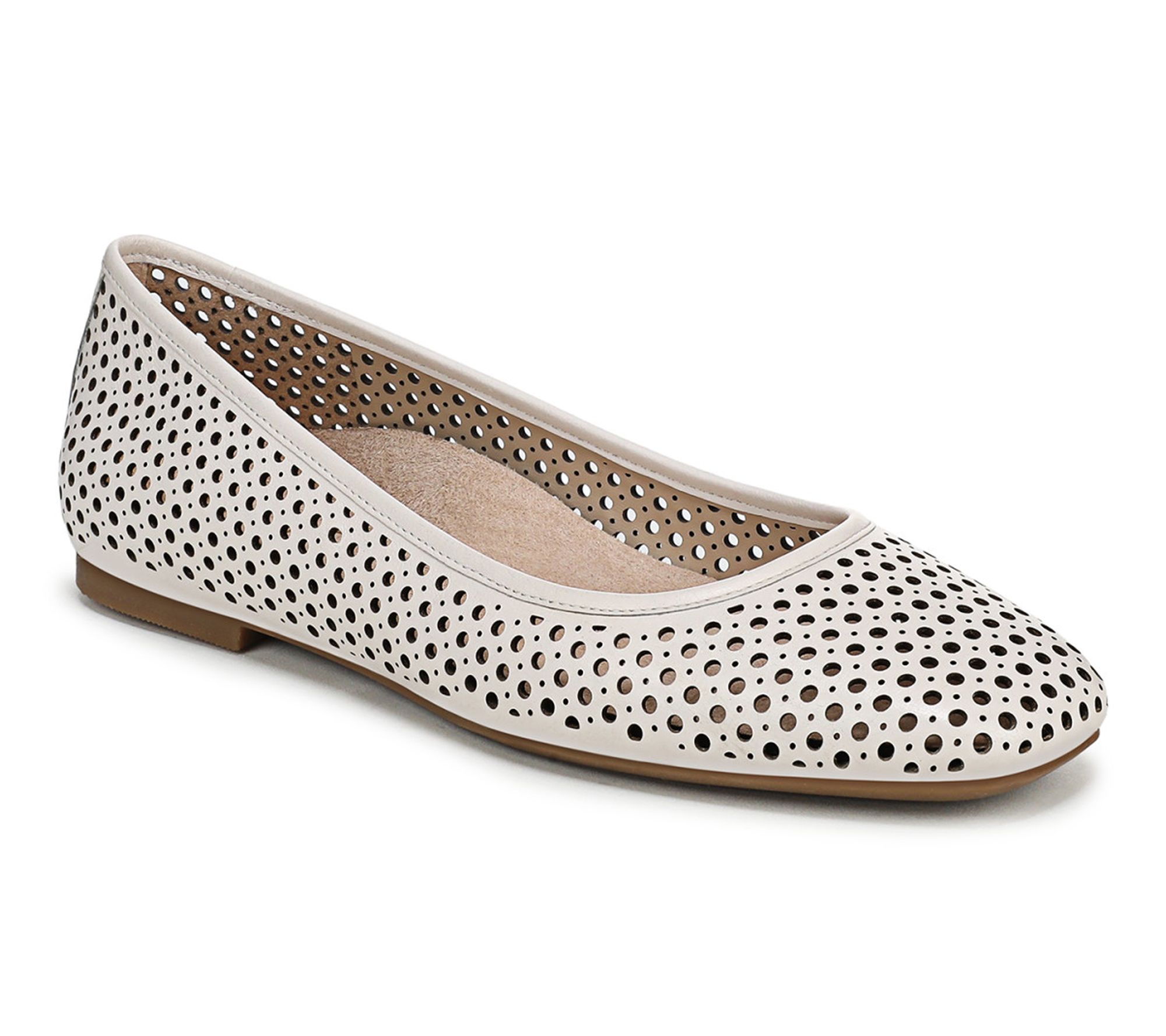 Vionic Orinda Perforated Leather Flat