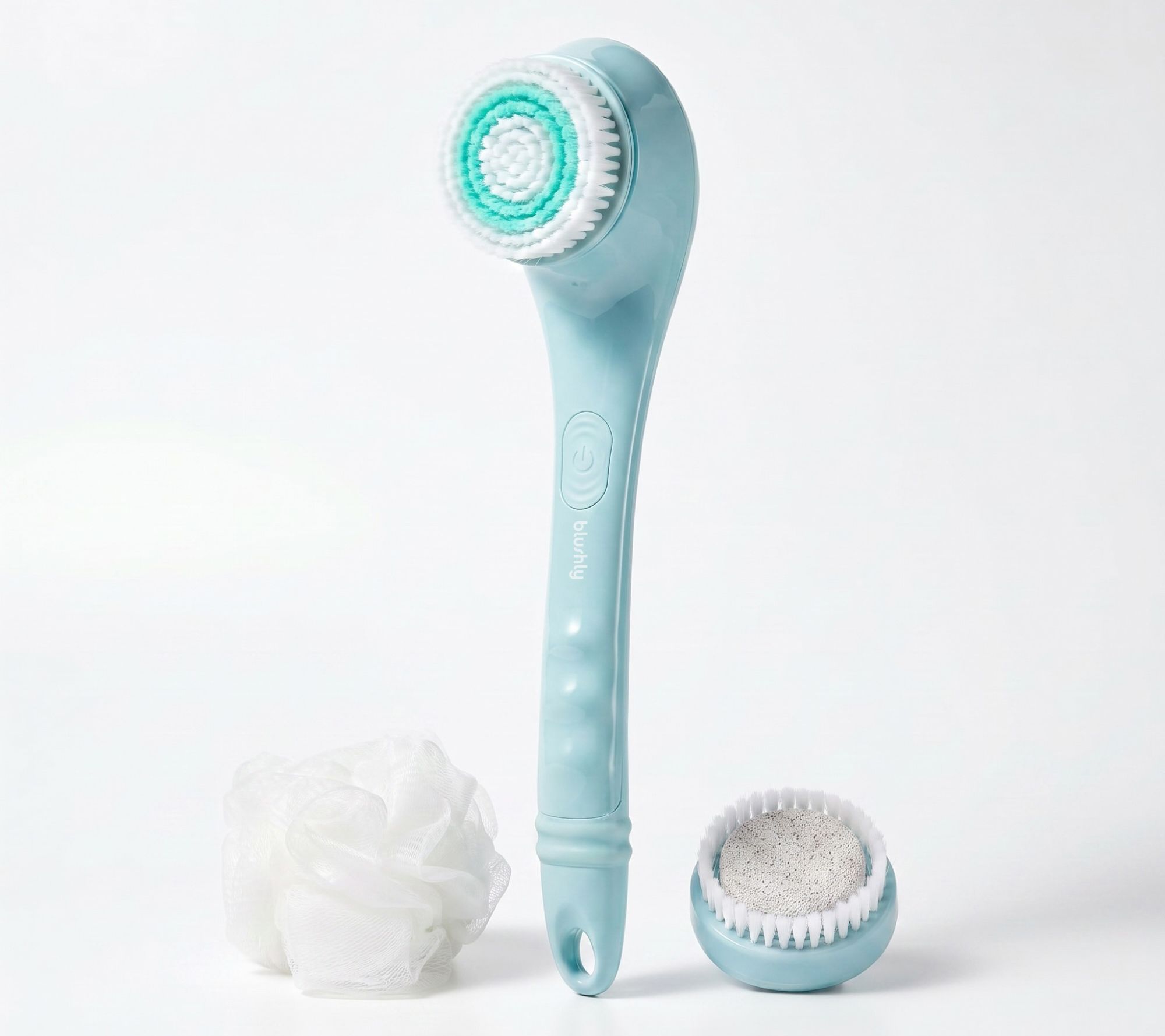 Blushly Cleansing & Exfoliating Body Brush w/ Heads
