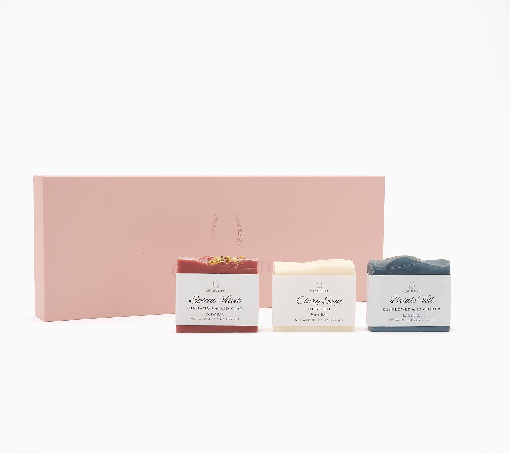 Clover & Ide 3-Piece 4.5 oz Assorted Bar Soap Gift Set