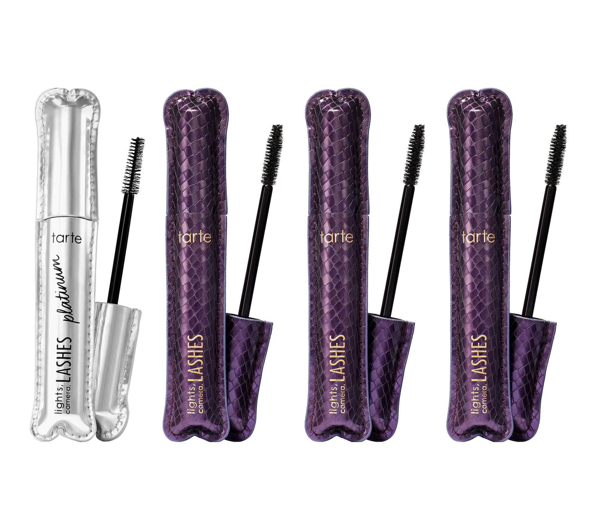 tarte lights, camera, lashes 4pc mascara wardrobe