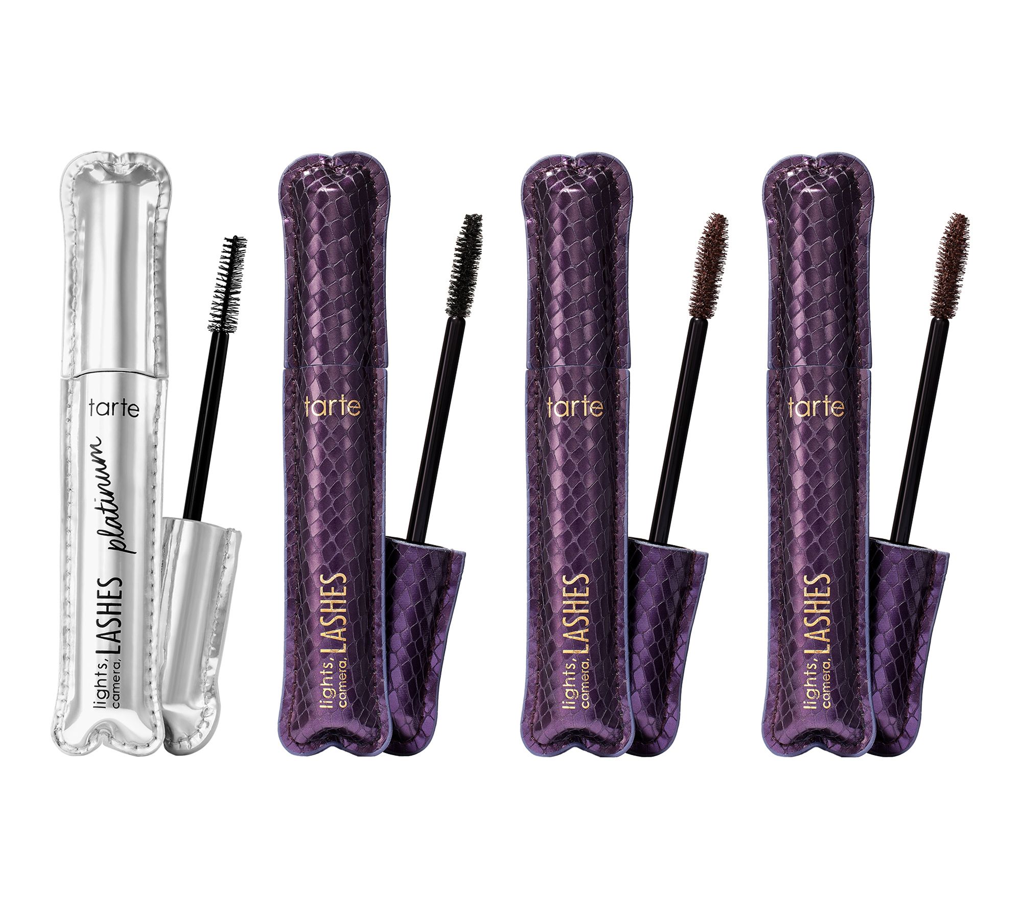 tarte lights, camera, lashes 4pc mascara wardrobe