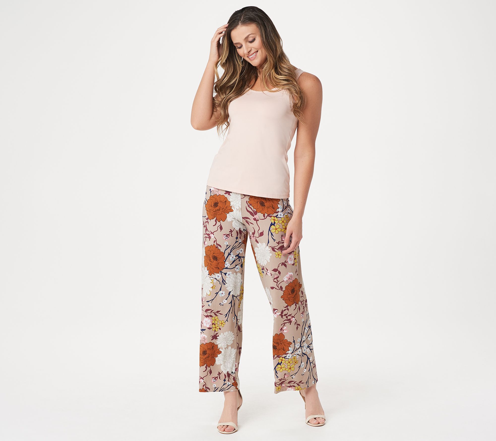 susan graver liquid knit pull on pants