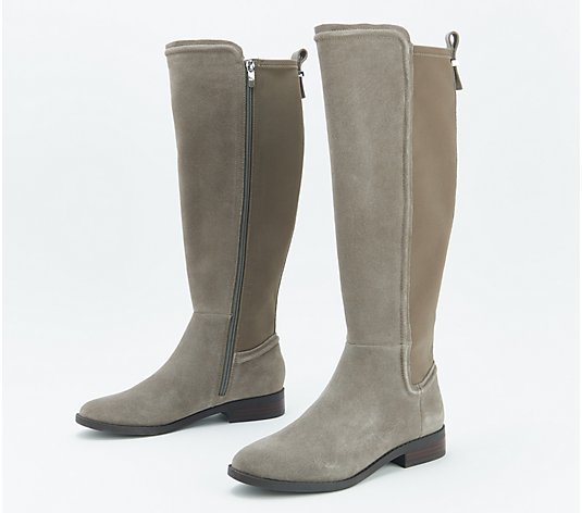 Marc Fisher Leather or Suede Tall-Shaft Boots - Shiane