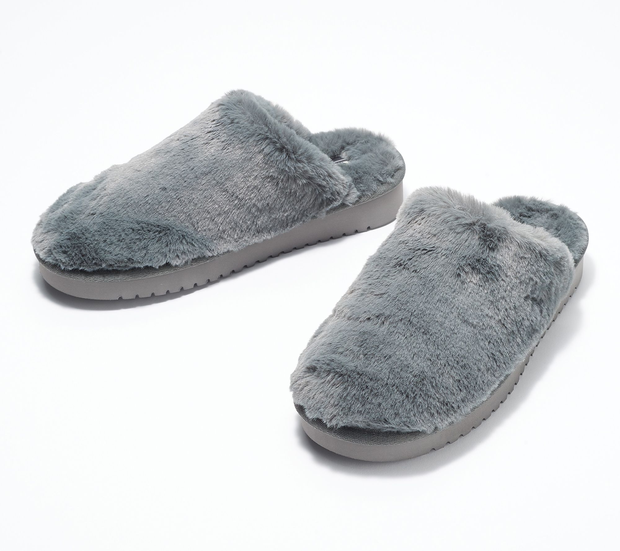 ugg faux fur slippers