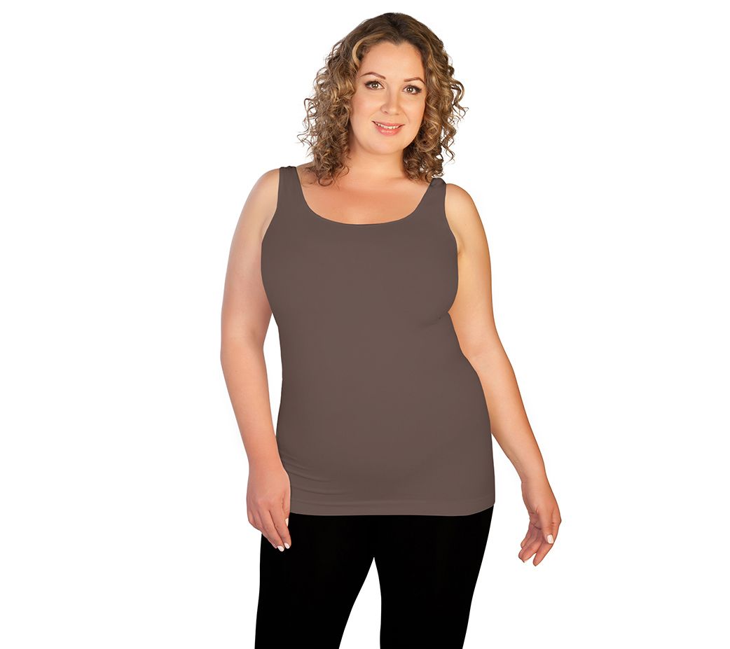skinnytees Plus Basic Tank