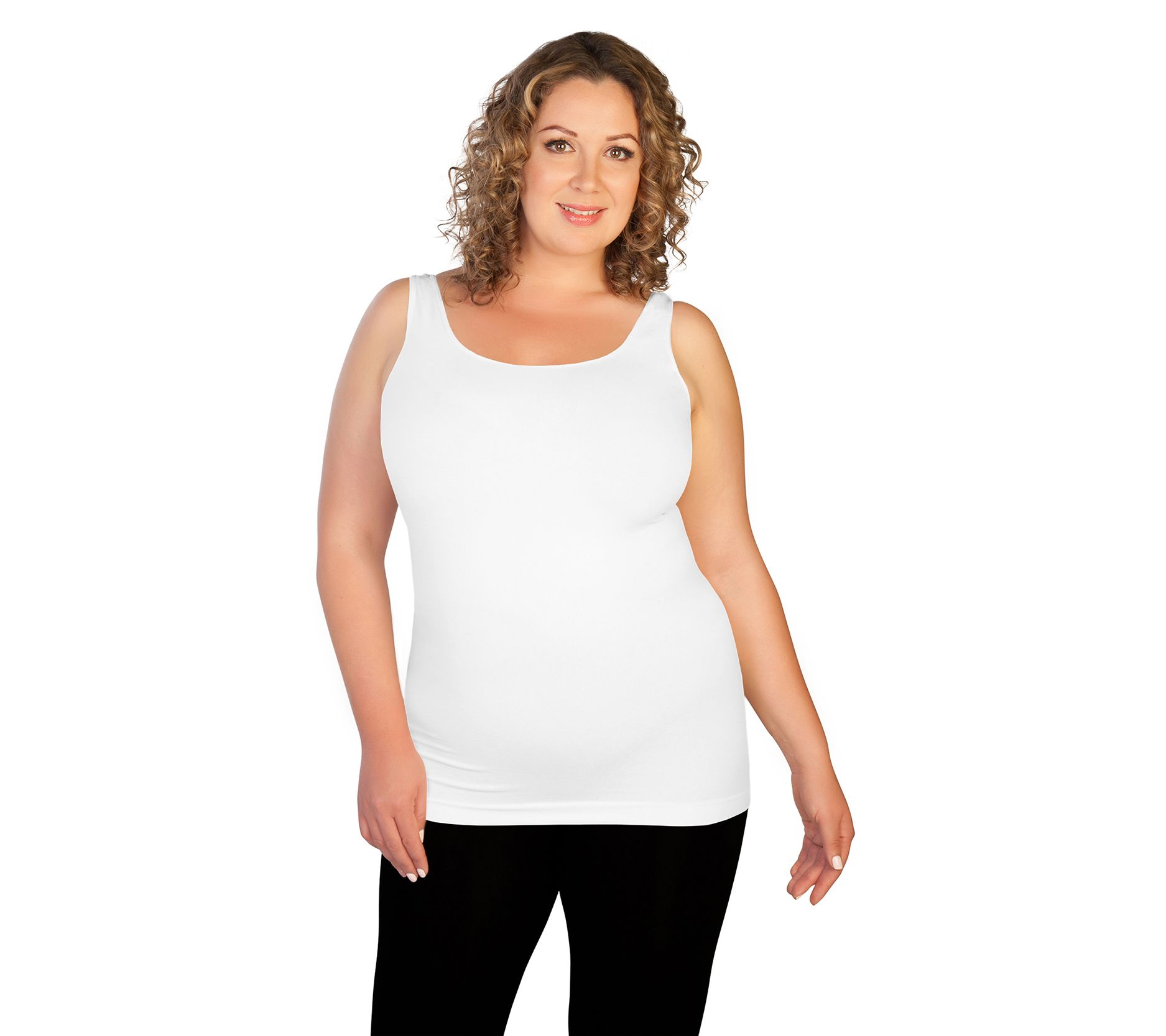 skinnytees Plus Basic Tank