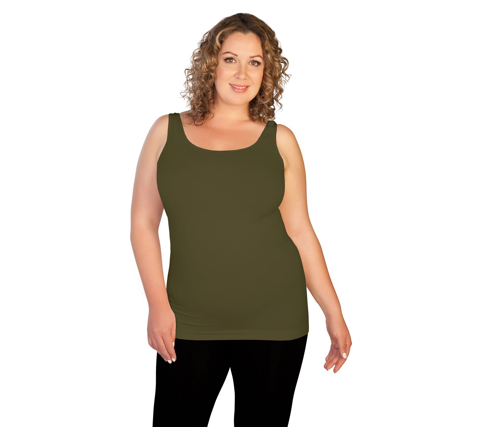 skinnytees Plus Basic Tank