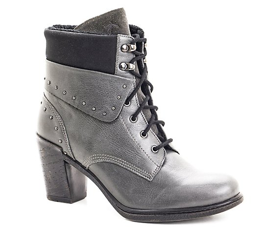 Dromedaris Leather Lace-up Ankle Boots - Gilly