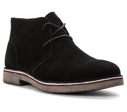 Propet Men's Lace-Up Suede Chukka Boots - Findley