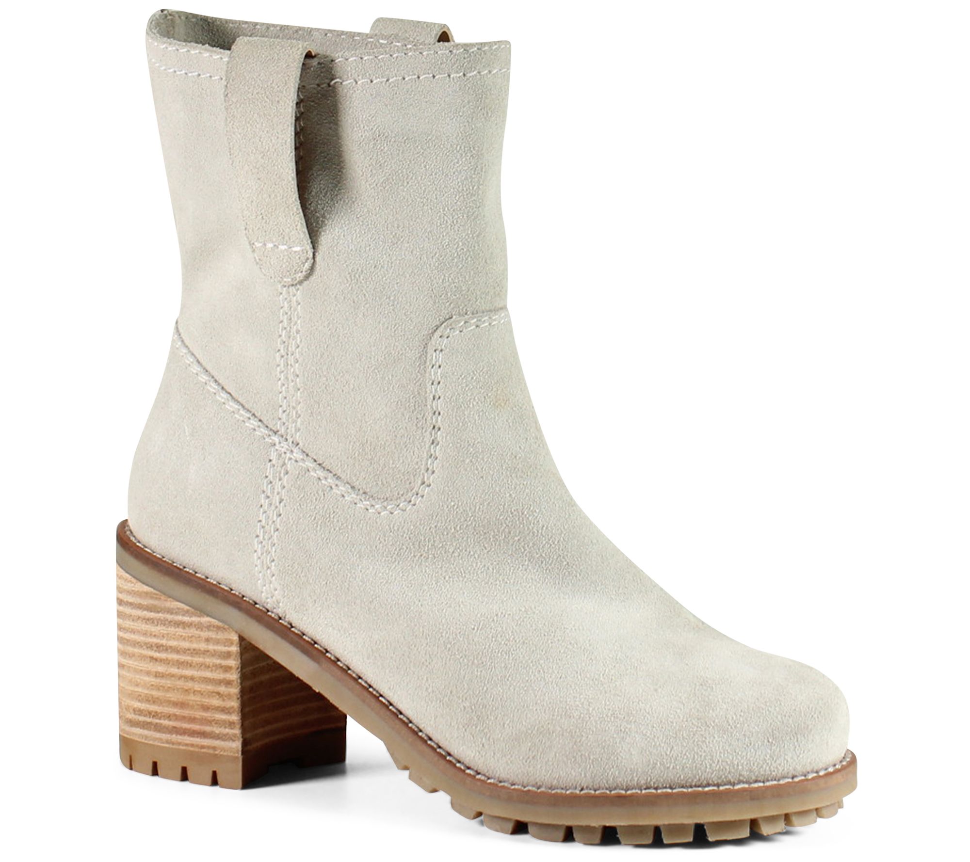 Diba True Pull-On Suede Bootie -  Chloe Mae