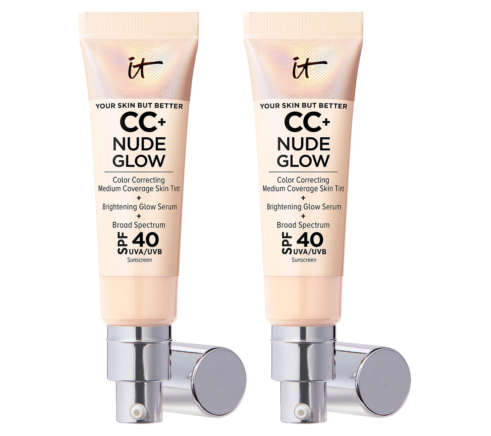 IT Cosmetics CC+ Nude Glow SPF 40 Foundation Duo 