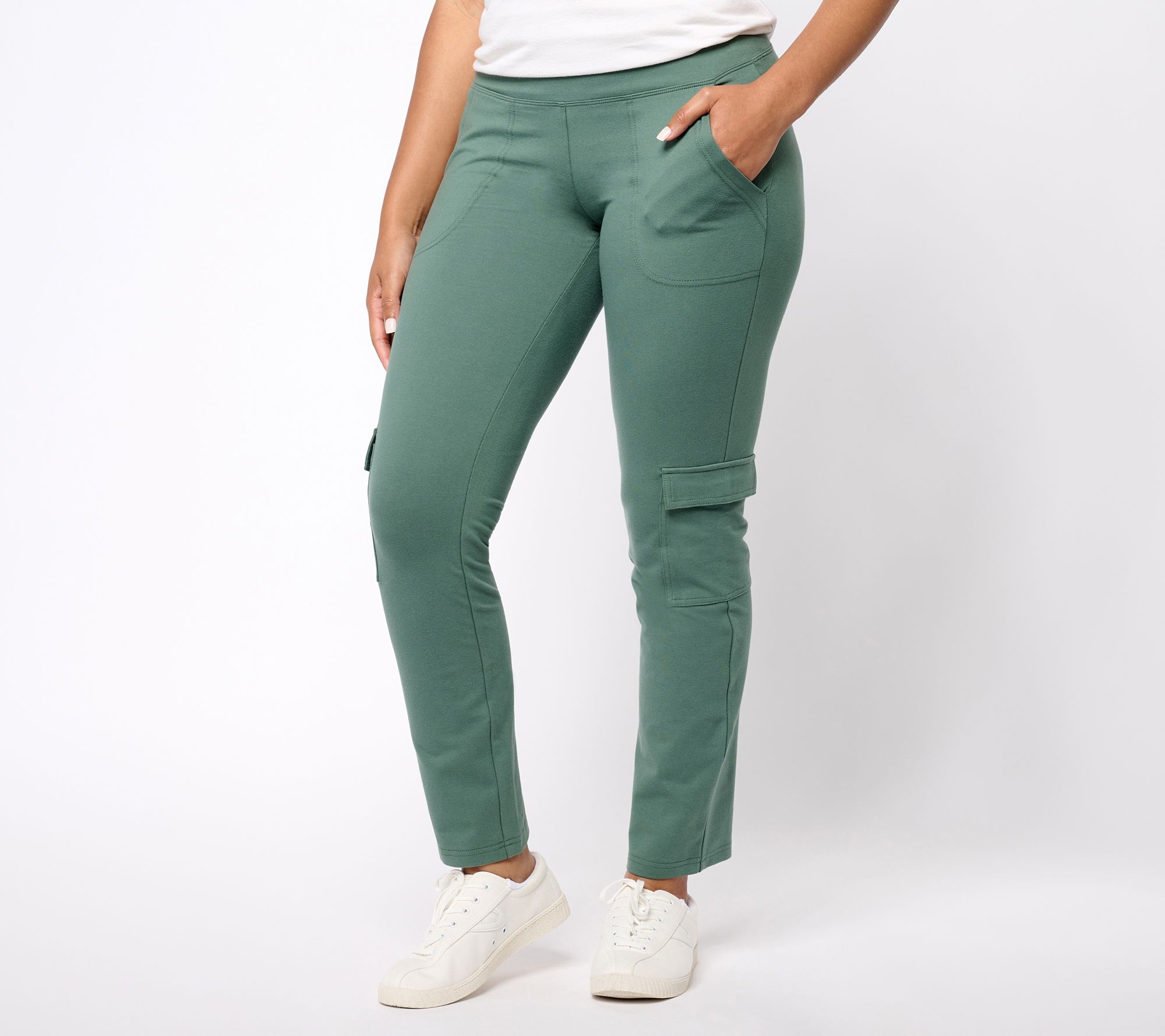 Women with Control Tall Tummy Control St.Tropez Twill Bootcut Pants 