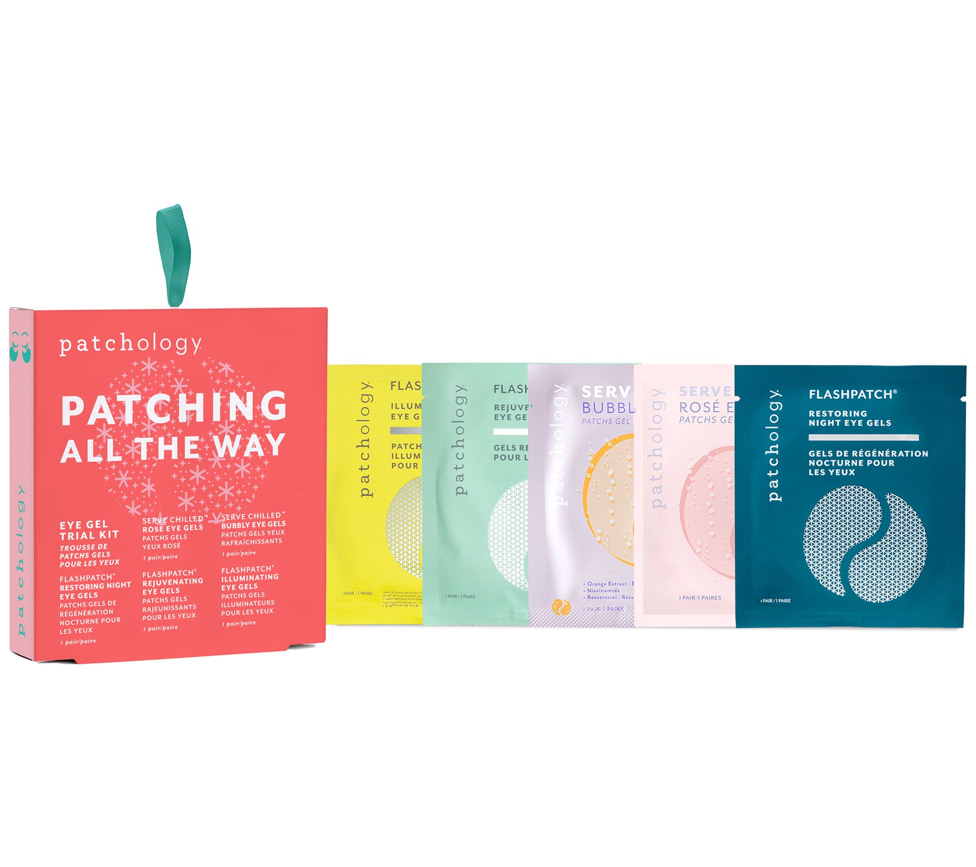 Patchology Under Eye Patches Set for Women and Men, Eye Gel