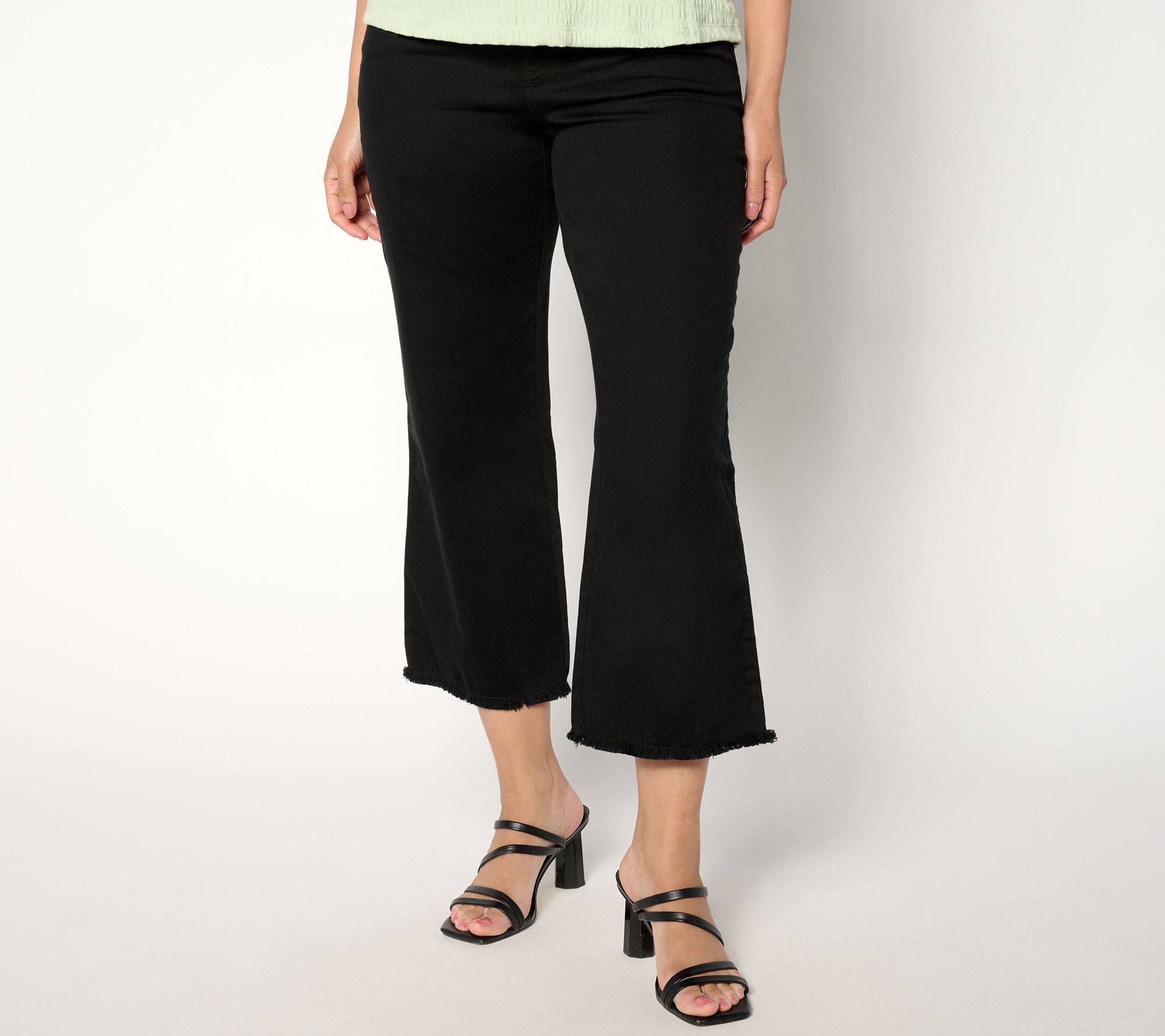 Belle by Kim Gravel Tall TripleLuxe Twill Mariner Crop Pants