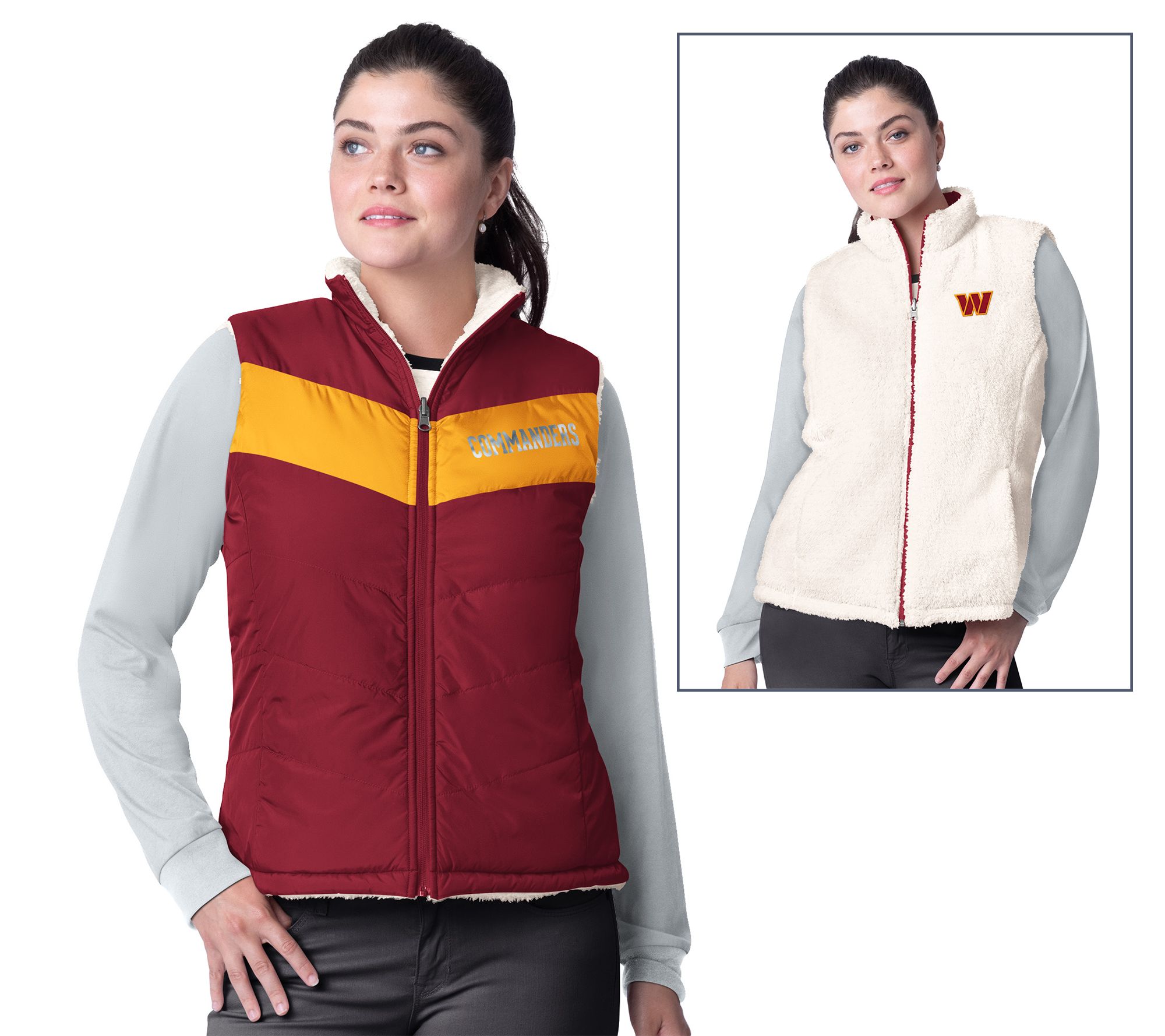 NFL Women's Game Rule Reversible Vest