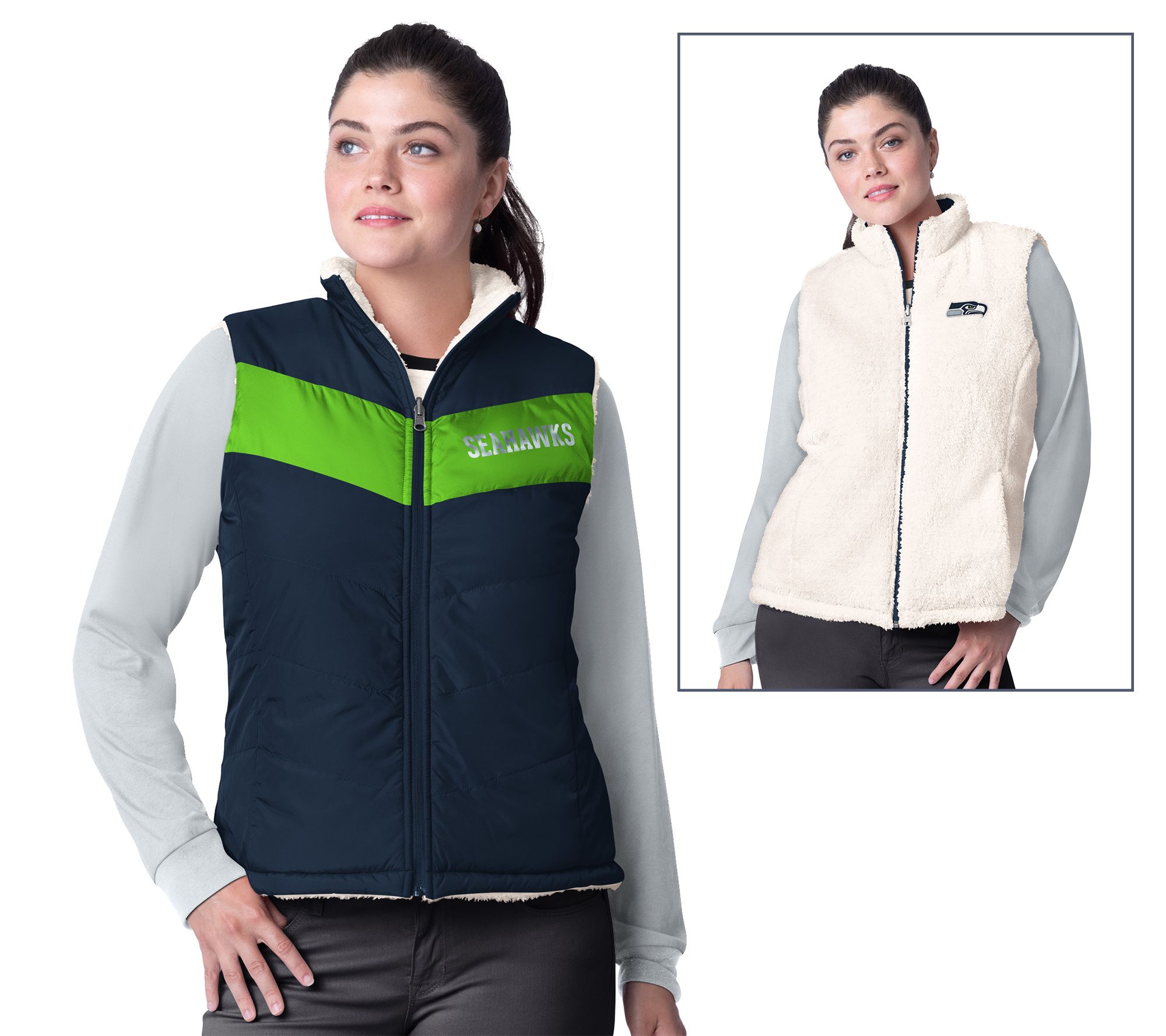 NFL Women's Game Rule Reversible Vest